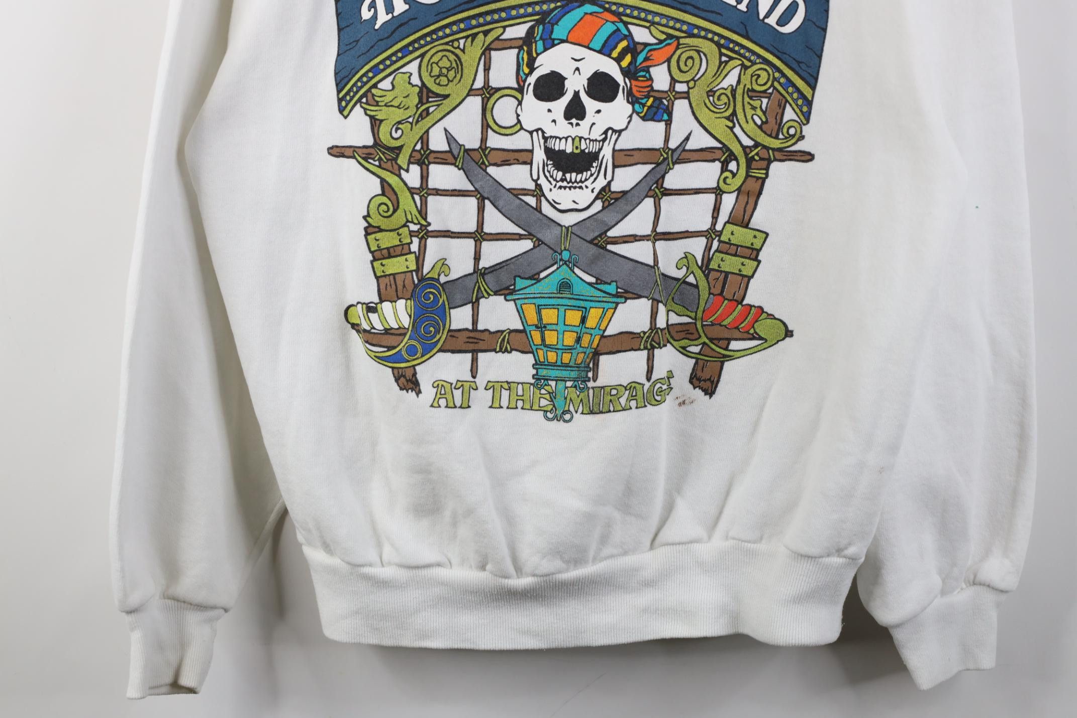 Vintage Vintage 90s Island at the Mirage Crewneck Sweatshirt Pirate Size US M / EU 48-50 / 2 - 3 Thumbnail