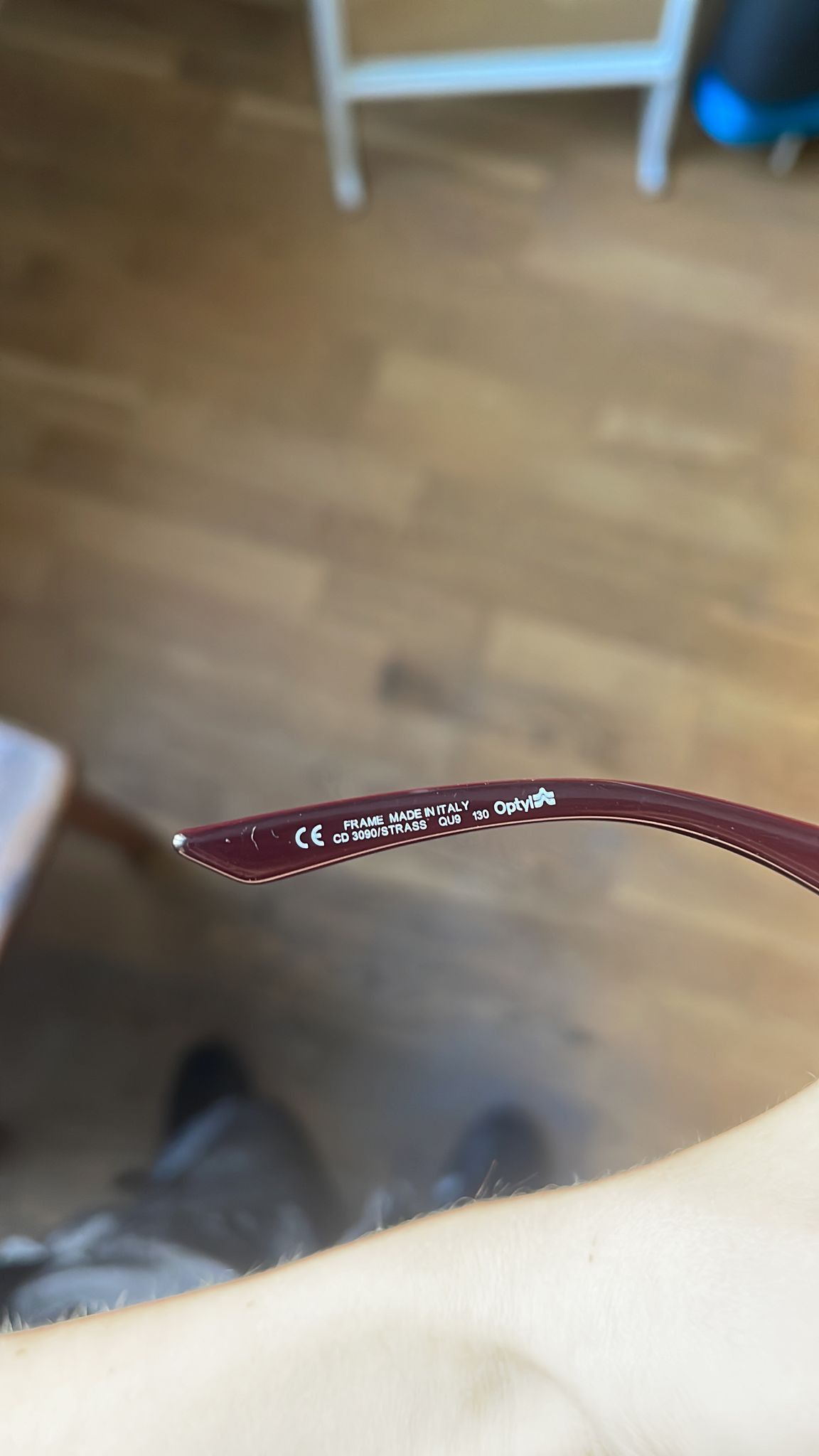 Dior × Vintage Christian Dior '00s Transparent Pink Crystal Frame Glasses Size ONE SIZE - 3 Thumbnail