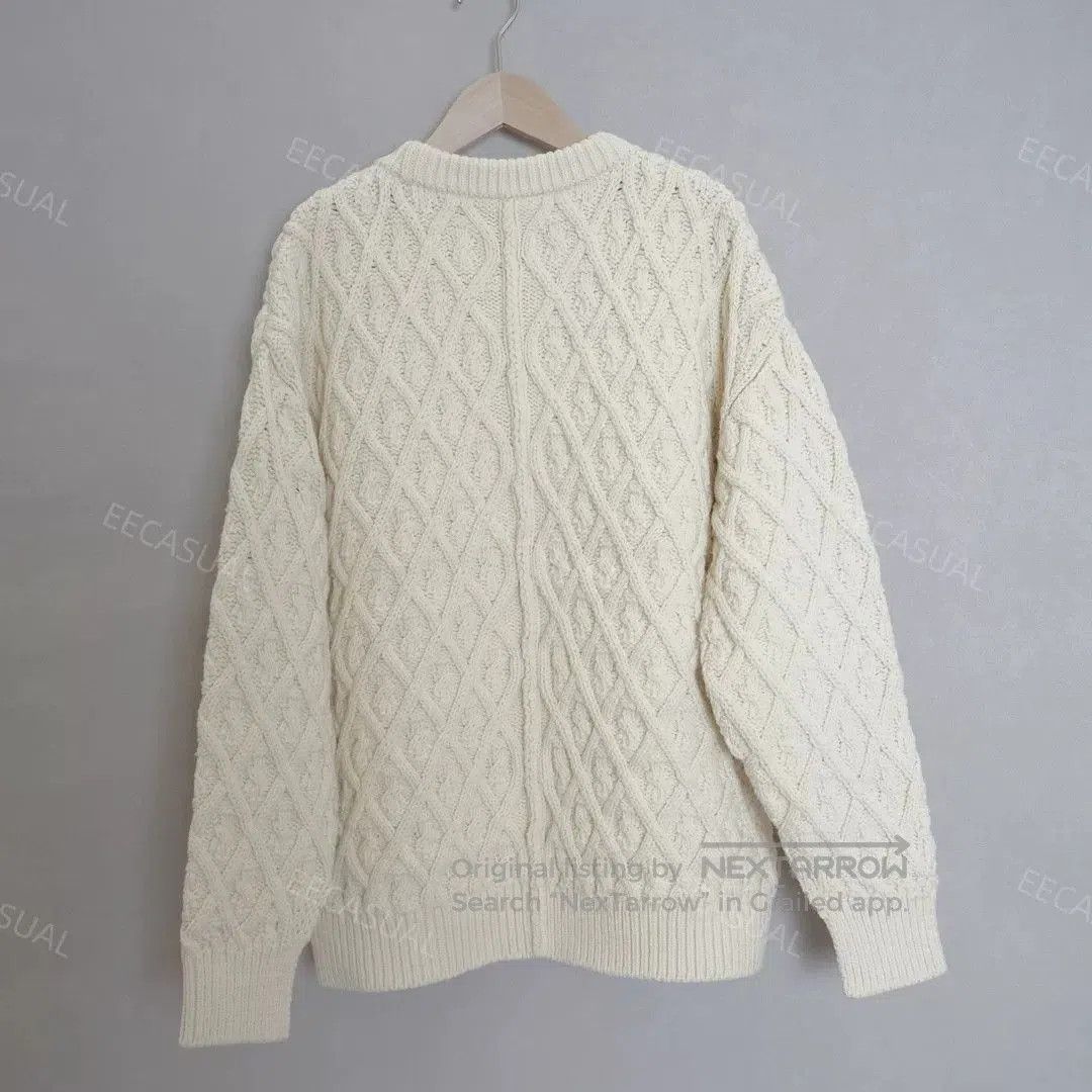 Auralee AURALEE Hard Twist Merino Wool Sweater. Size XS / US 0-2 / IT 36-38 - 3 Thumbnail