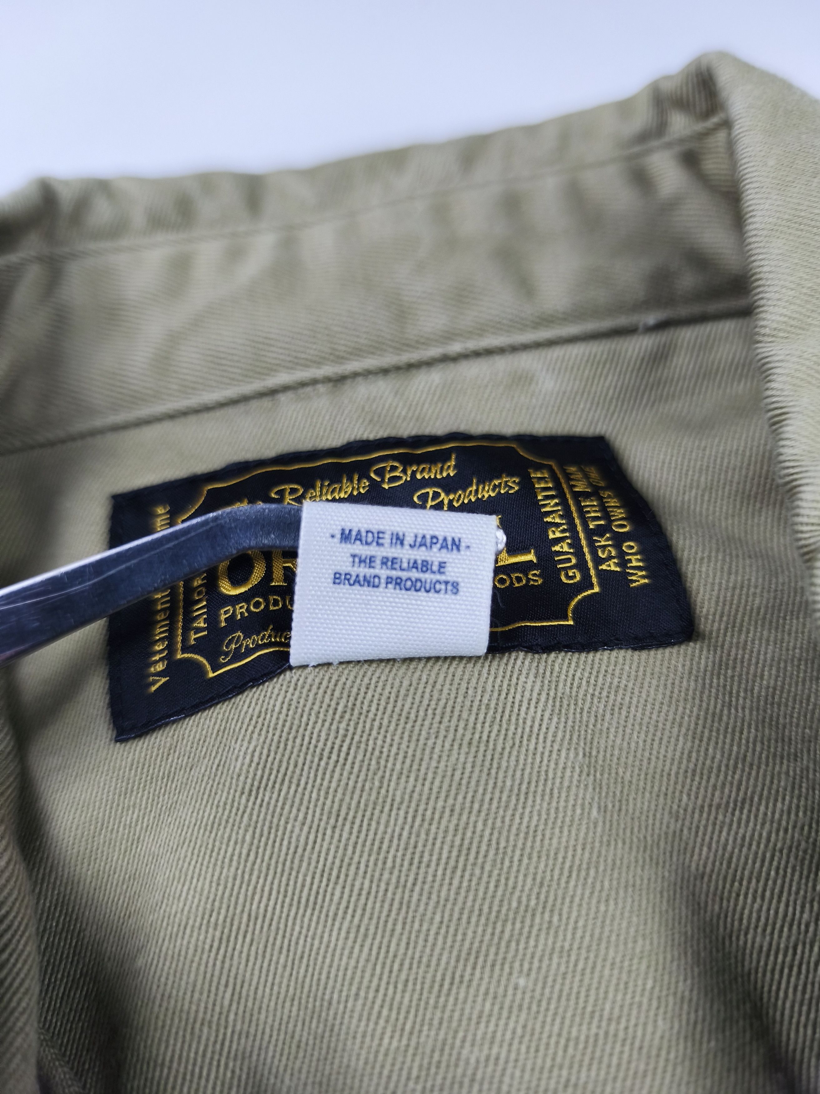 Orgueil Orgueil - studio d'artisan - button down shirt Size US S / EU 44-46 / 1 - 6 Thumbnail