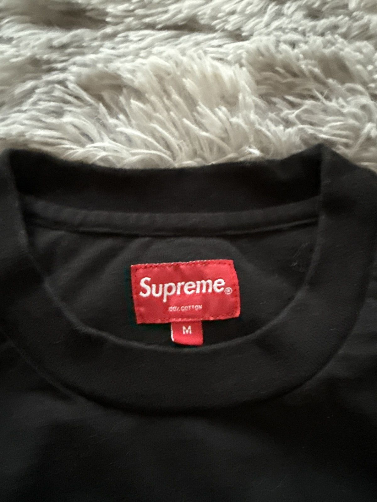 Supreme Supreme black t-shirt Size US M / EU 48-50 / 2 - 3 Thumbnail