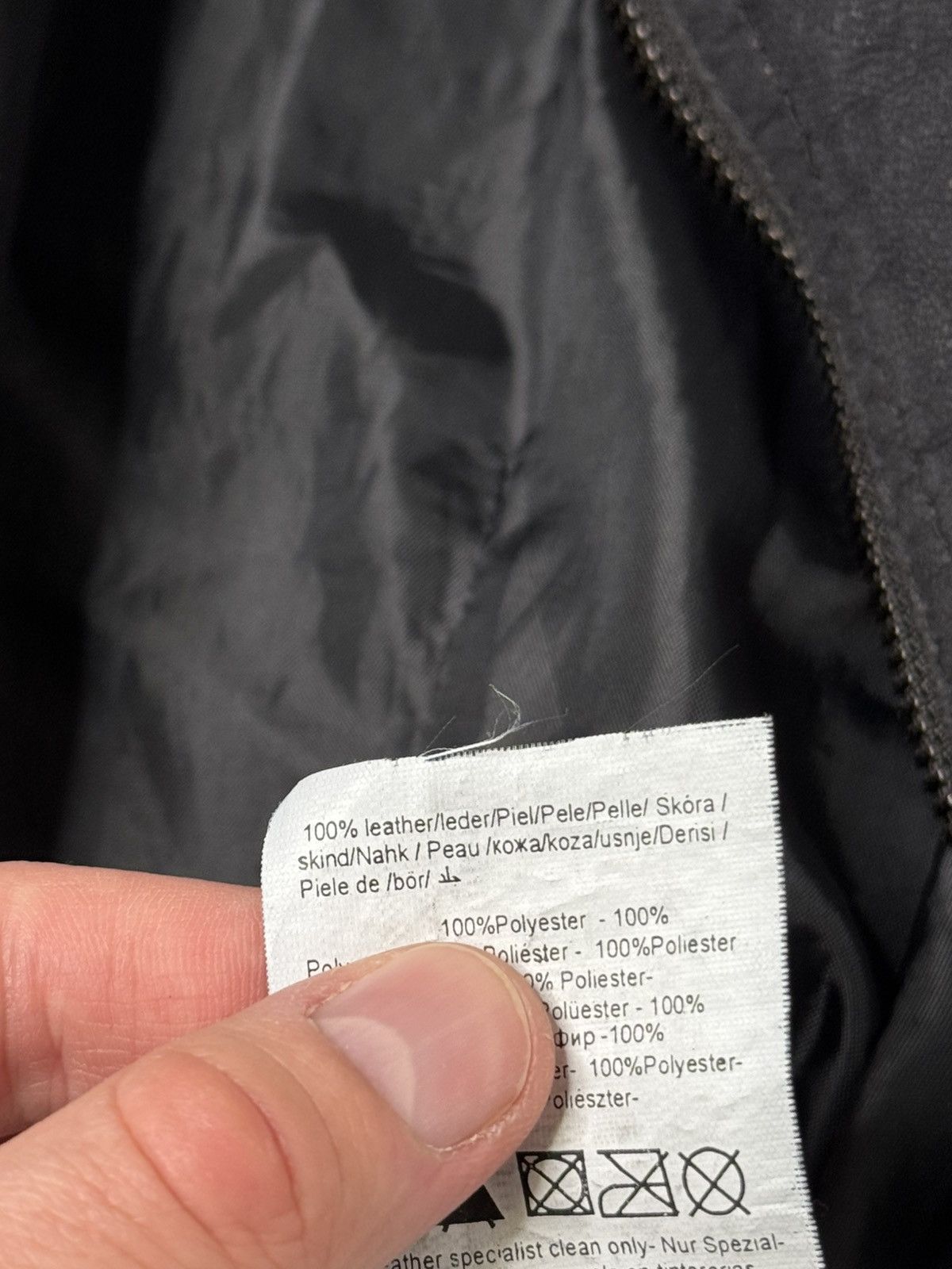 Genuine Leather Vintage leather slim jacket if6was9 swag hysteric hedi avant Size S / US 4 / IT 40 - 8 Thumbnail