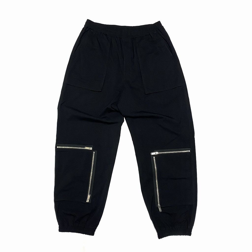 Undercover Zipper Jogger Pants Black for GU