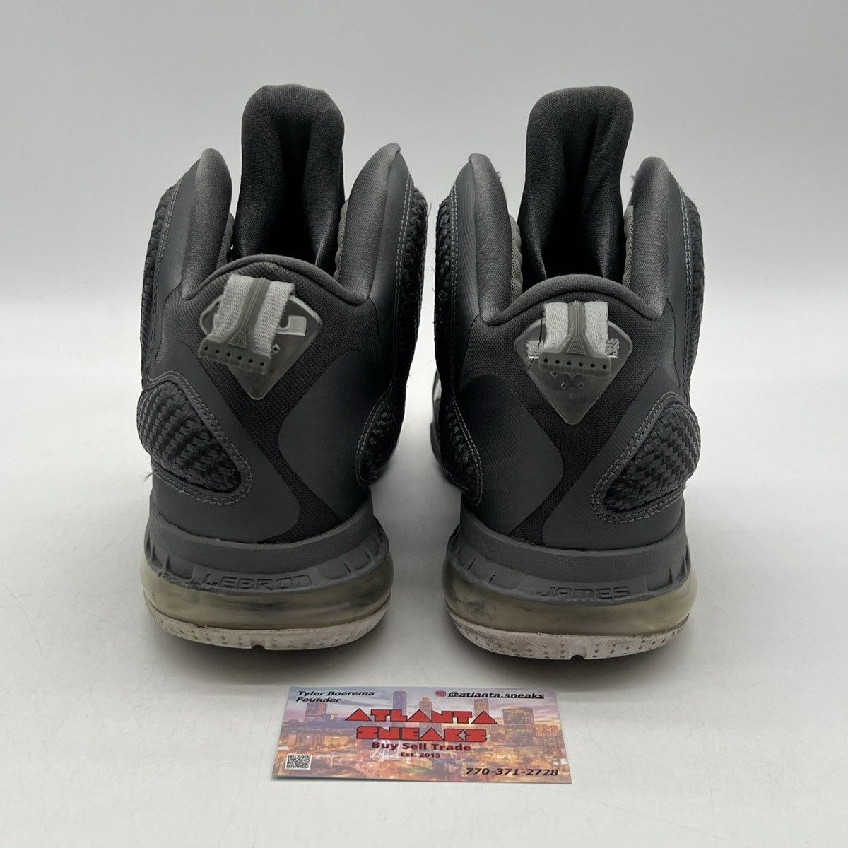 Nike Lebron 9 cool grey Size US 12 / EU 45 - 3 Thumbnail