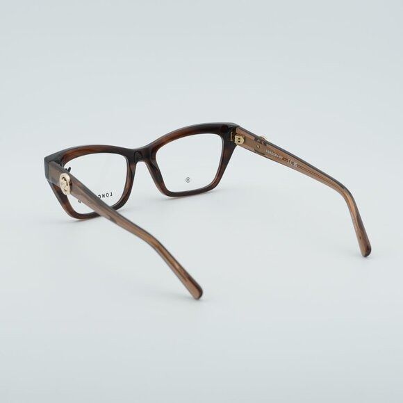 Longchamp Longchamp LO2762 238 Eyeglasses Brown 51mm Cat Eye Frame Size ONE SIZE - 5 Thumbnail