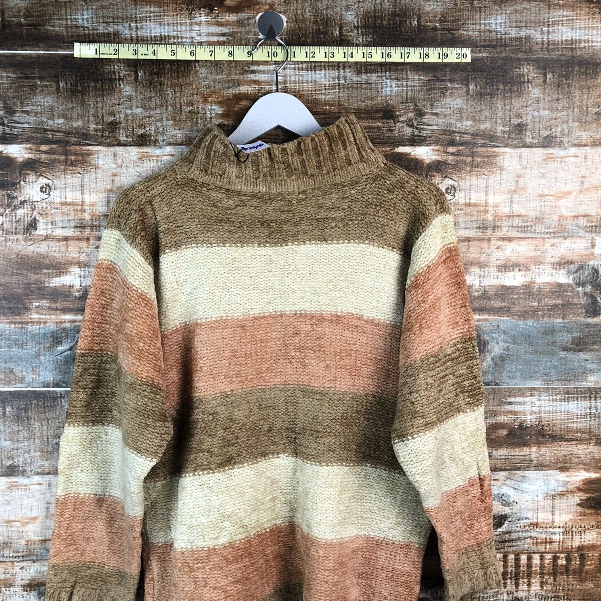 Homespun Knitwear Grandpas Present Brown Stripe Knitwear #A2500 Size US M / EU 48-50 / 2 - 13 Thumbnail