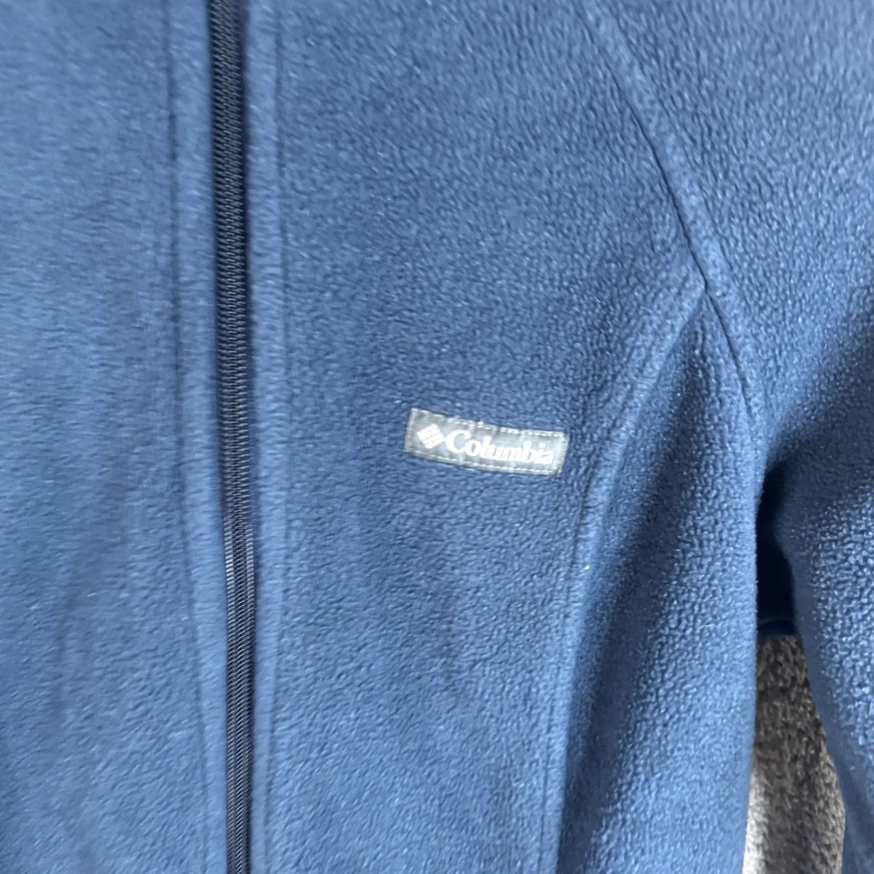 Vintage Columbia Fleece Jacket Womens Small Blue Full Zip Pockets Lightweight Outdoor Mid-Length Winter Fall Spring Casual Travel Women Size S / US 4 / IT 40 - 6 Thumbnail