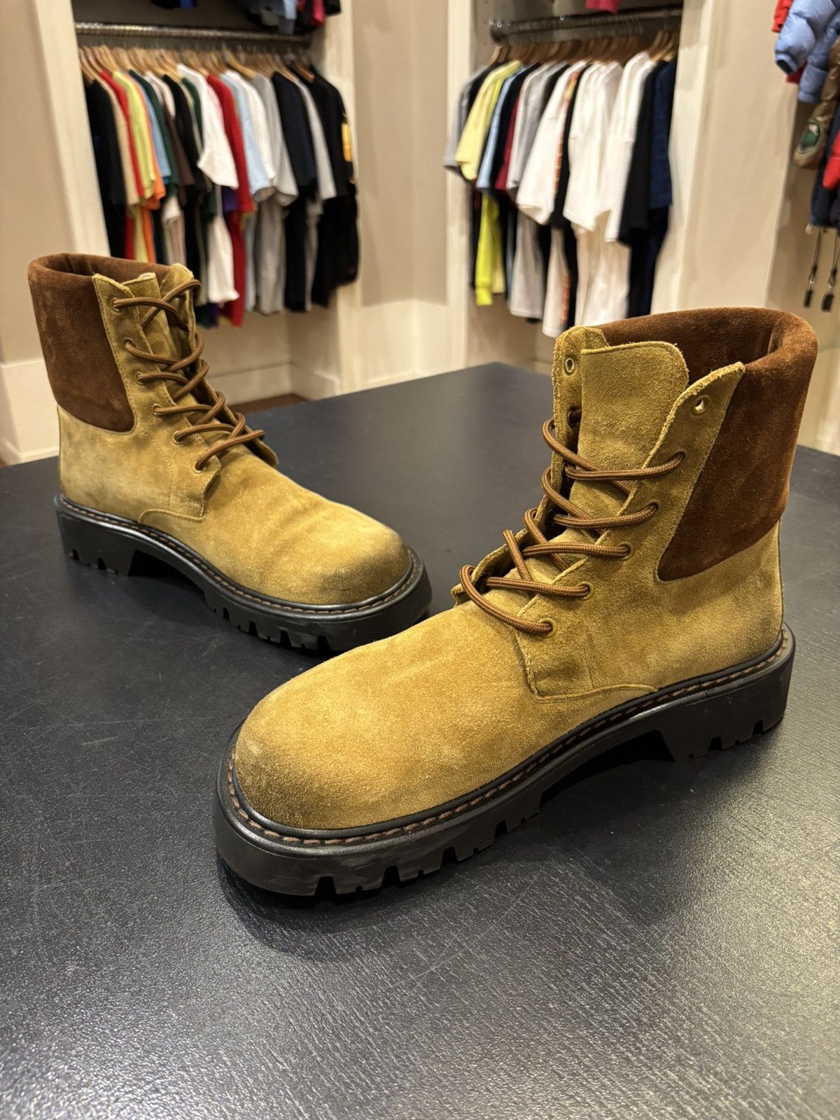 Loewe Loewe Sierra Combat Boot Size US 12 / EU 45 - 2 Thumbnail