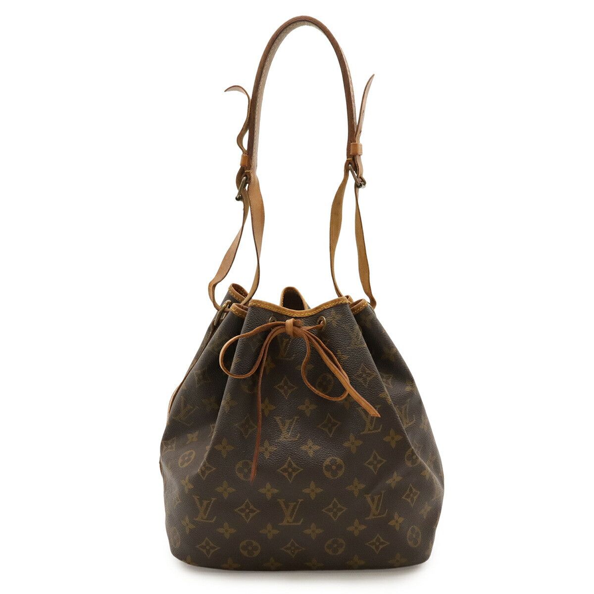 Louis Vuitton Louis Vuitton Petit Noe Monogram Shoulder Bag Textile Shoulder Bag M42226 DUTY FREE for USA