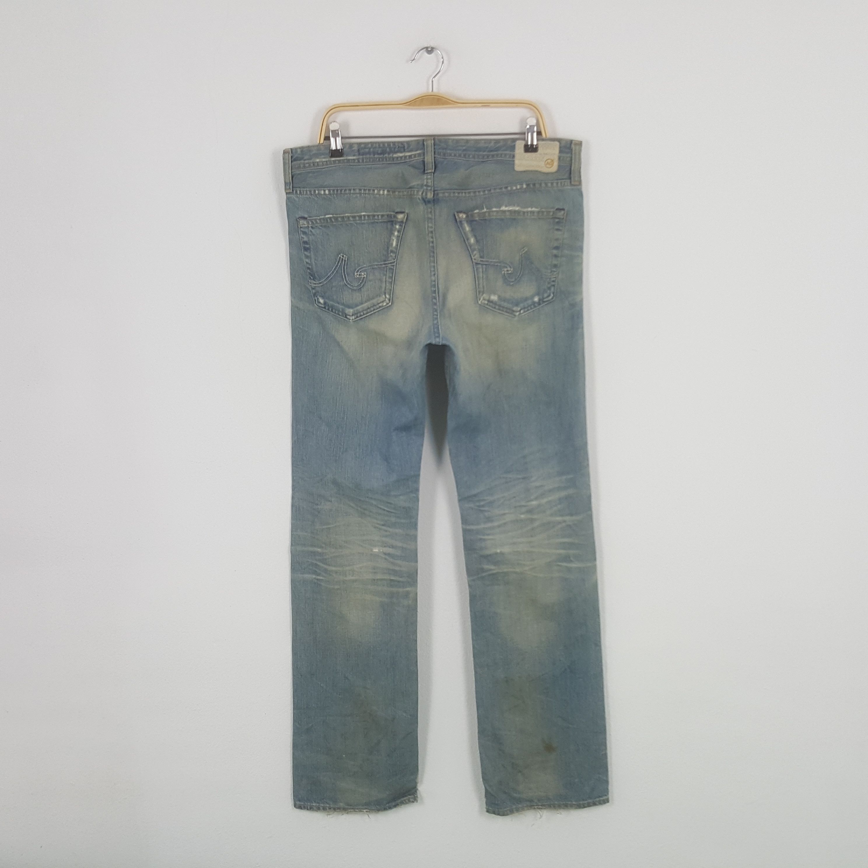 AG Adriano Goldschmied Vintage Adriano Goldschmied American Distressed Style Jeans Size US 36 / EU 52 - 4 Thumbnail