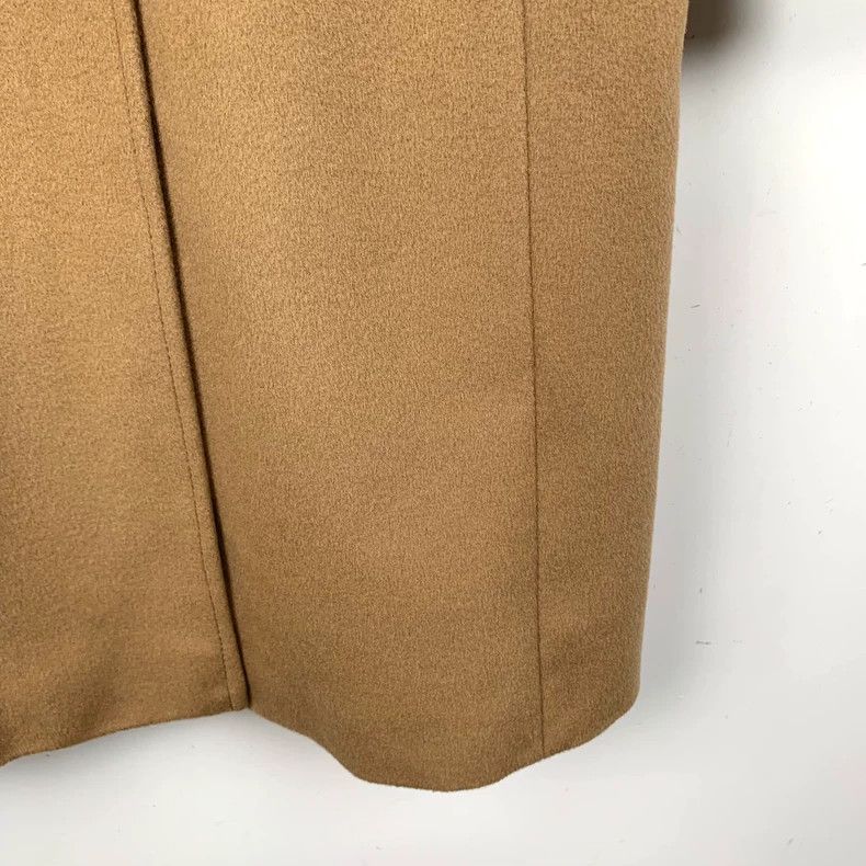 Max Mara Max Mara Camel wool lapel single breasted coat Size M / US 6-8 / IT 42-44 - 5 Thumbnail