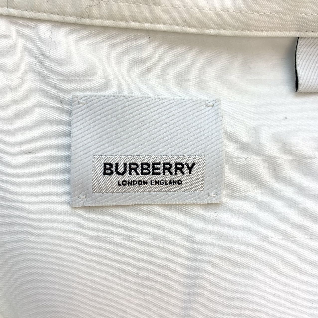 Burberry Burberry Stretch Cotton Poplin Long Sleeve Shirt K26WX Size US L / EU 52-54 / 3 - 5 Thumbnail