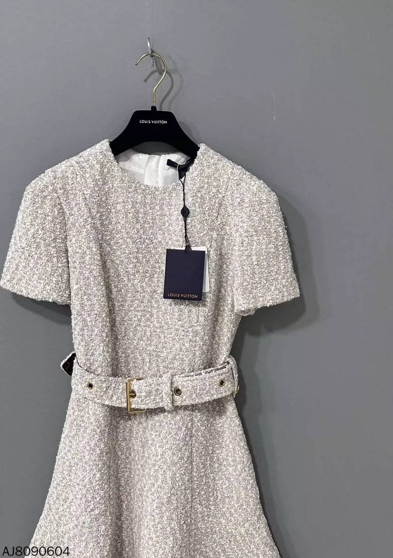 Louis Vuitton Louis Vuitton Tweed dress Size XS / US 0-2 / IT 36-38 - 2 Thumbnail
