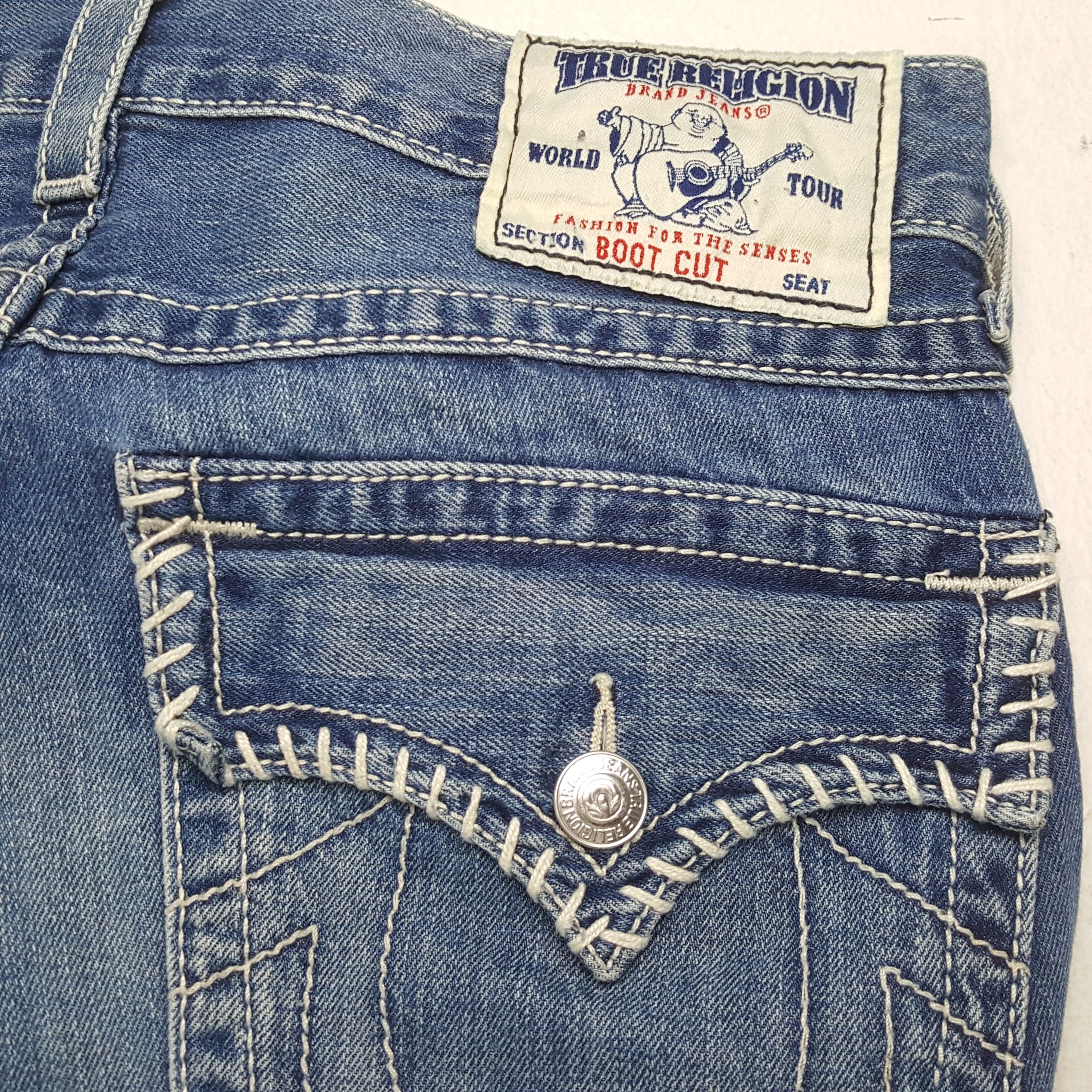 True Religion × Vintage TRUE RELIGION Streetwear Fashion Style Jeans Size US 32 / EU 48 - 14 Thumbnail