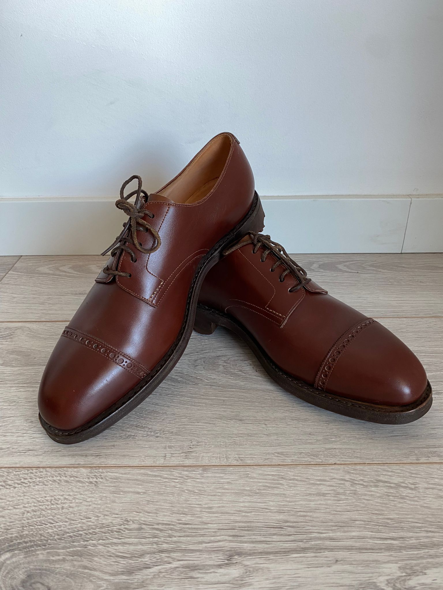 John Lobb John Lobb 1849 Bespoke Navvy Cut Size UK 8,5-9 ( 42,5-43) Size US 9.5 / EU 42-43 - 1 Thumbnail