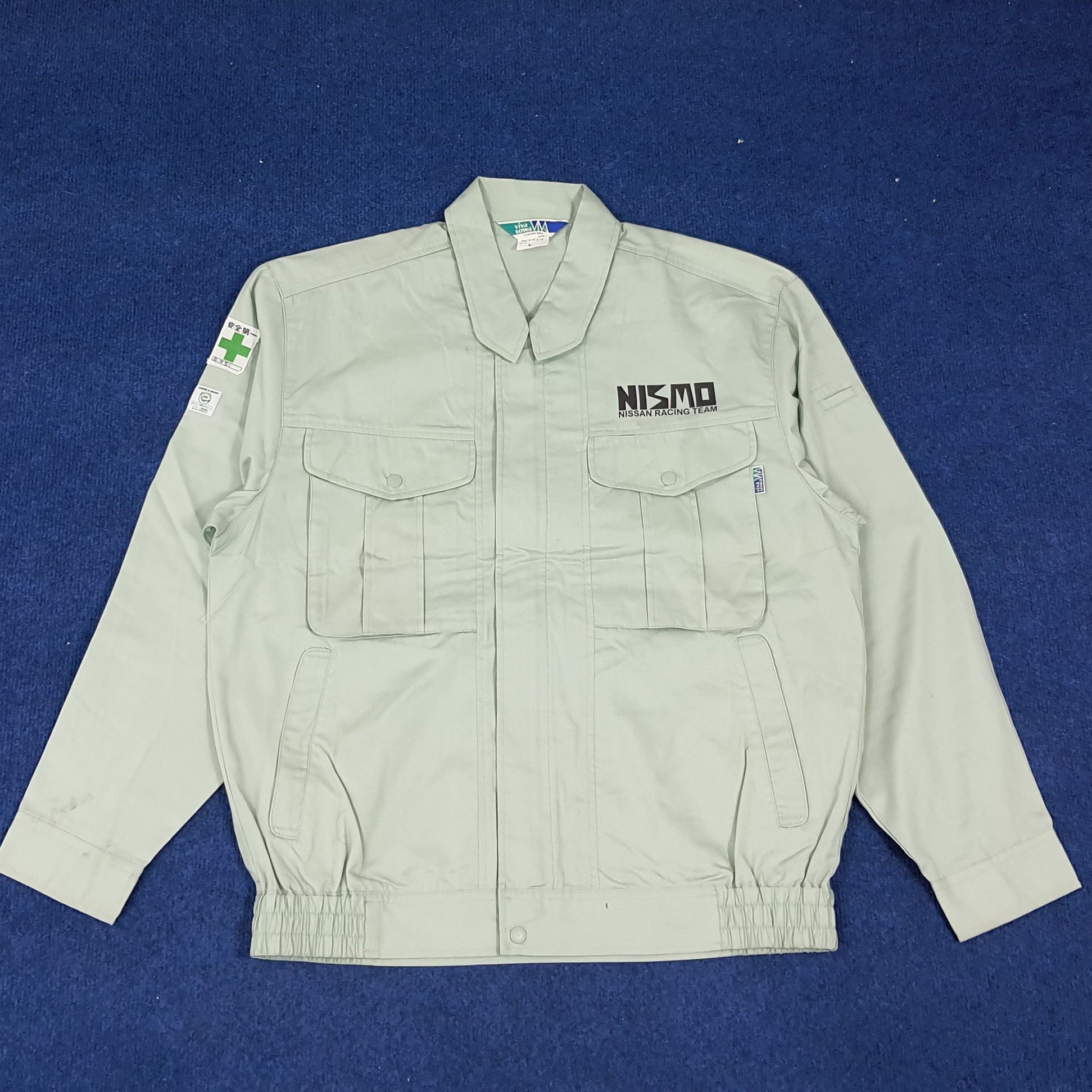 Japanese Brand × Vintage Vintage NISMO Nissan Racing Team Japan Motorsports Jacket Size US M / EU 48-50 / 2 - 3 Thumbnail