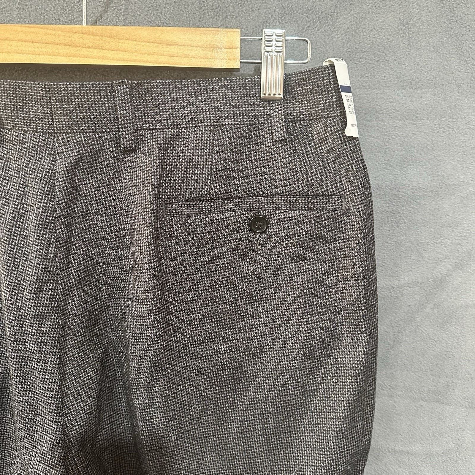 Polo Ralph Lauren Polo Ralph Lauren Dress Pants Slim Fit Gray Black 36x32 NWT Size US 36 / EU 52 - 6 Thumbnail