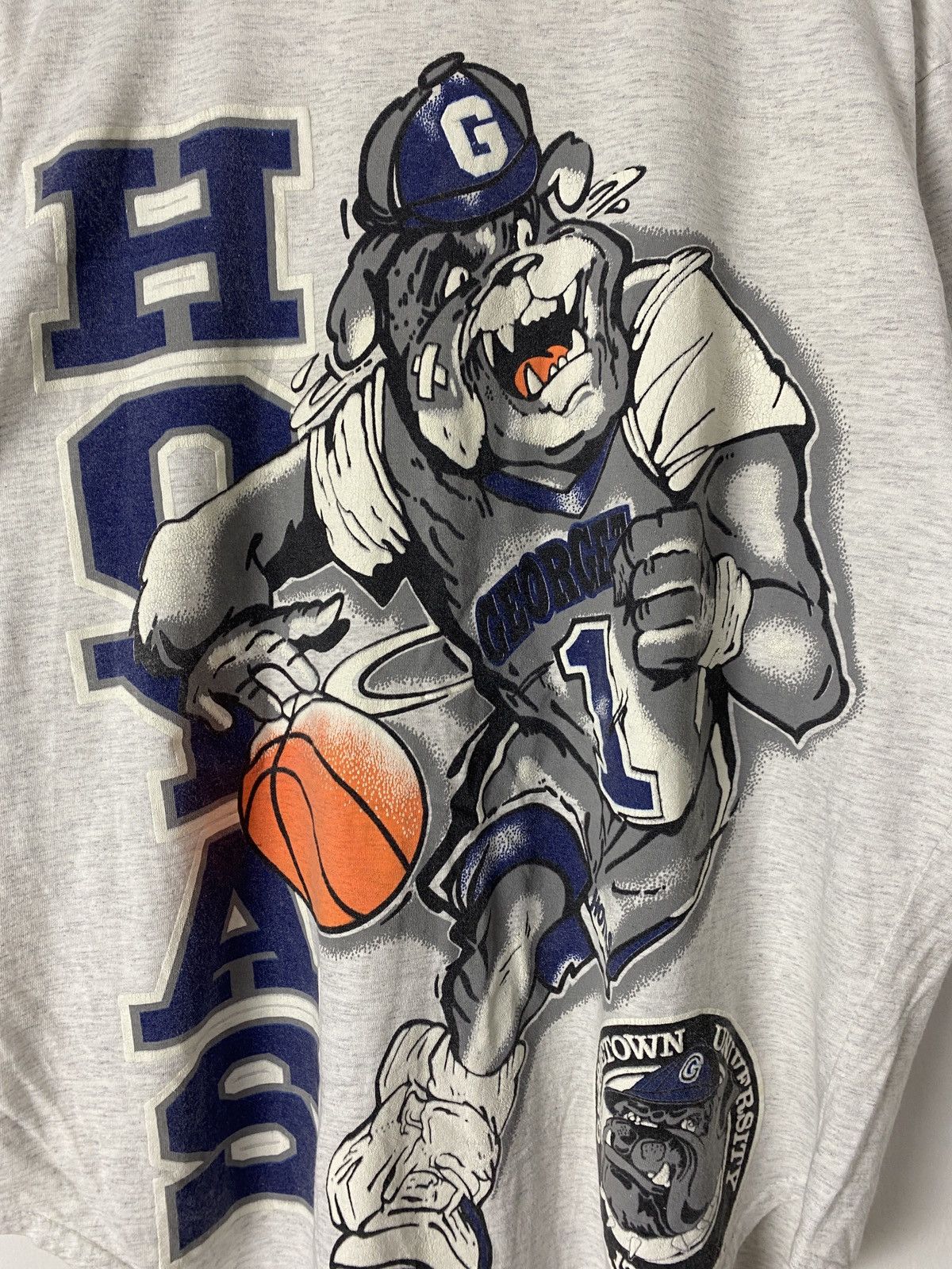 NBA × Vintage Vintage Georgetown University Shirt Size US XL / EU 56 / 4 - 2 Thumbnail