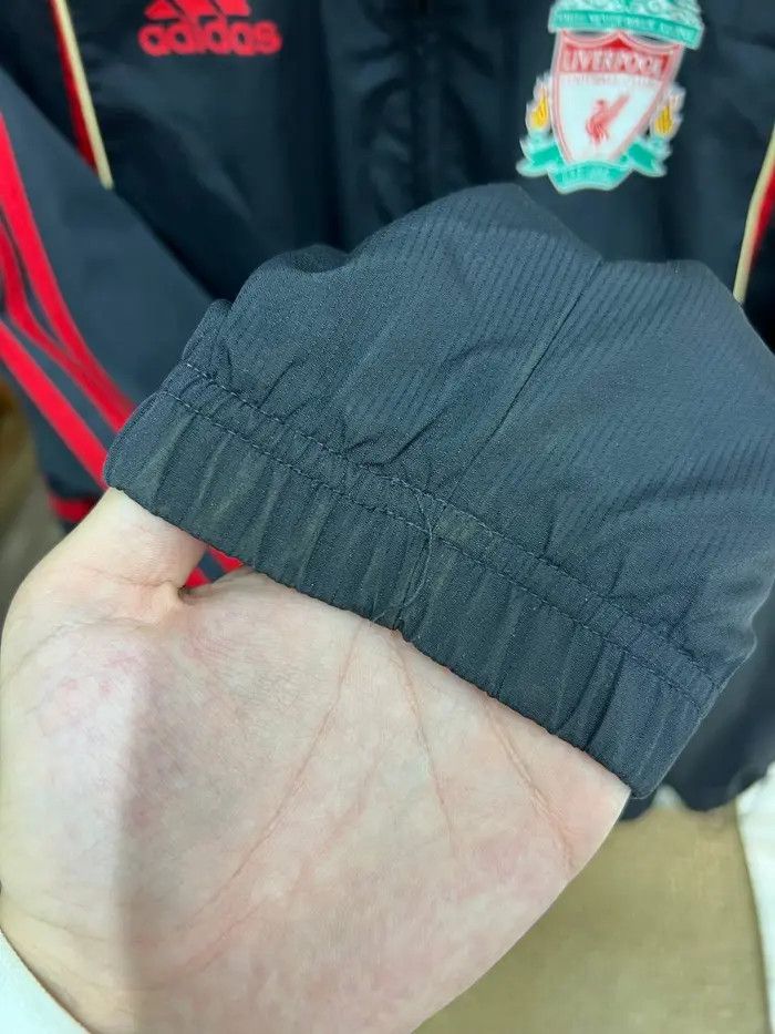 Adidas Vintage Adidas Liverpool 2009 2010 Windbreaker Jacket Size US M / EU 48-50 / 2 - 15 Thumbnail