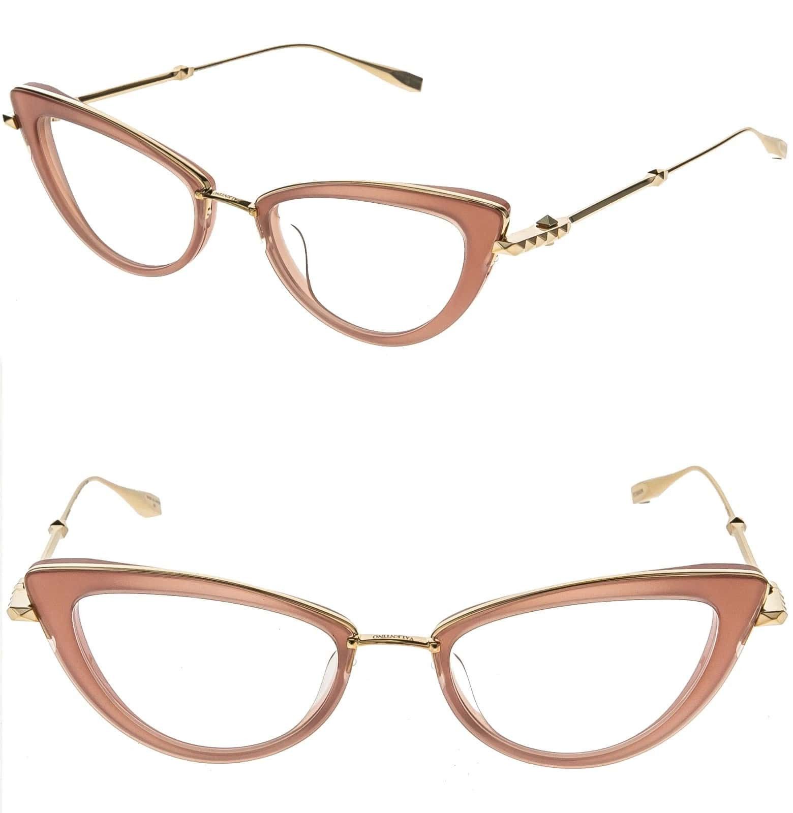 Valentino VALENTINO V-DAYDREAM VLX123 Gold Pink VLX 123B Optical Frame Size ONE SIZE - 1 Thumbnail