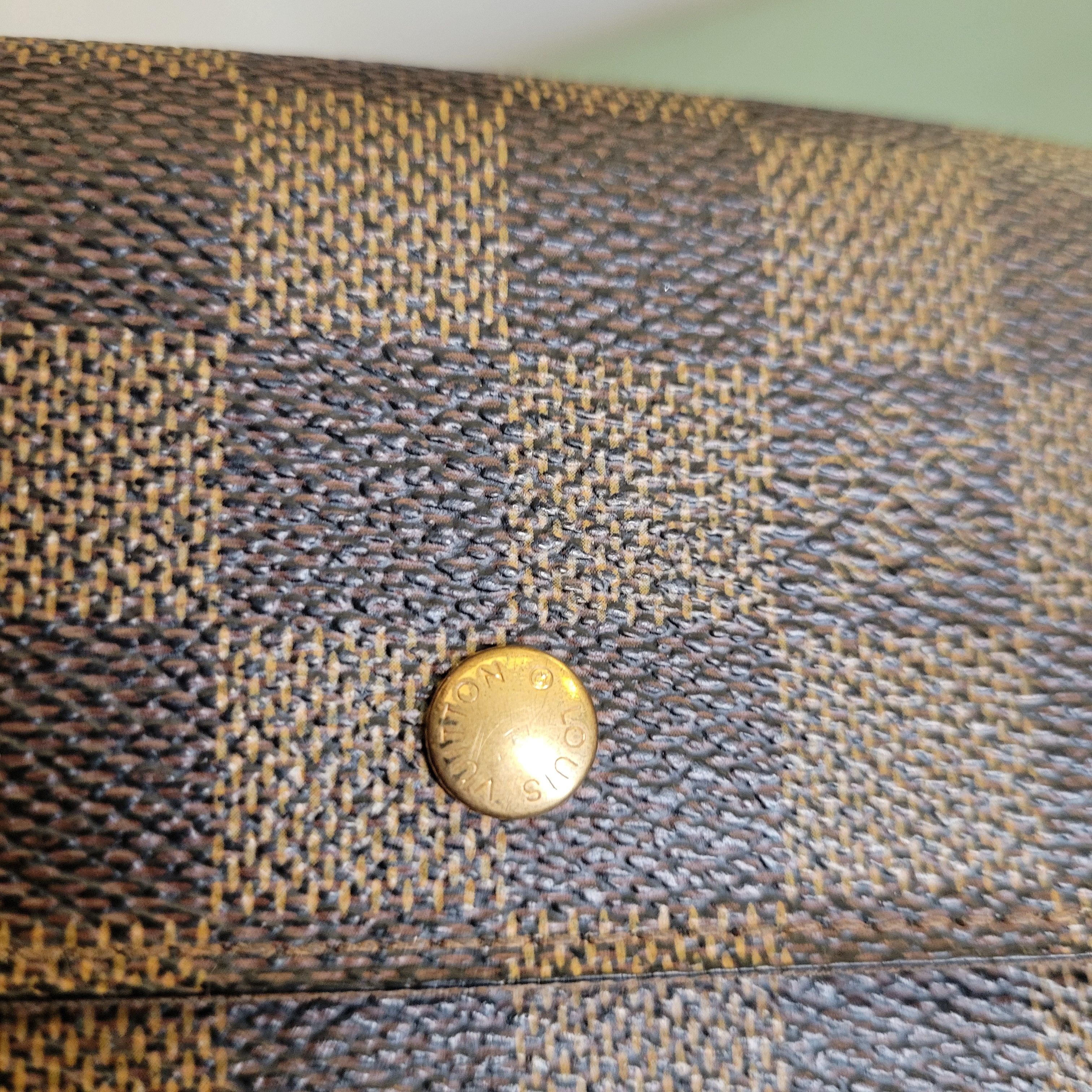 Louis Vuitton Louis Vuitton Damier Ebene Compact Double Snap Wallet Size ONE SIZE - 11 Thumbnail