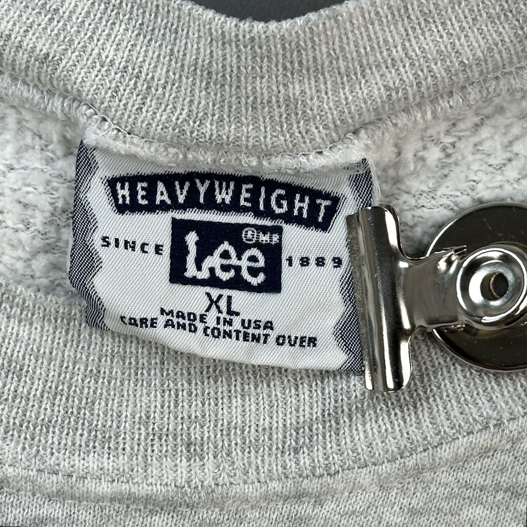 Lee VINTAGE Lee Heavyweight Sweatshirt Mens XL University of Excel Pullover USA 90s Size US XL / EU 56 / 4 - 7 Thumbnail