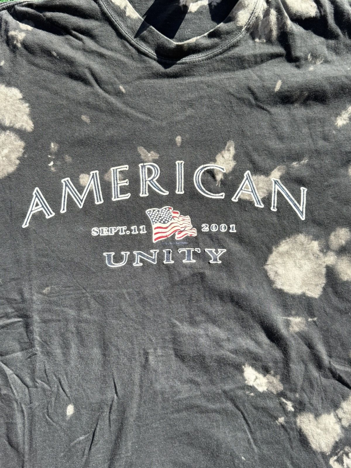 Hanes Black Tie-Dye 9/11/2001 Memorial T-Shirt Size US XL / EU 56 / 4 - 2 Thumbnail