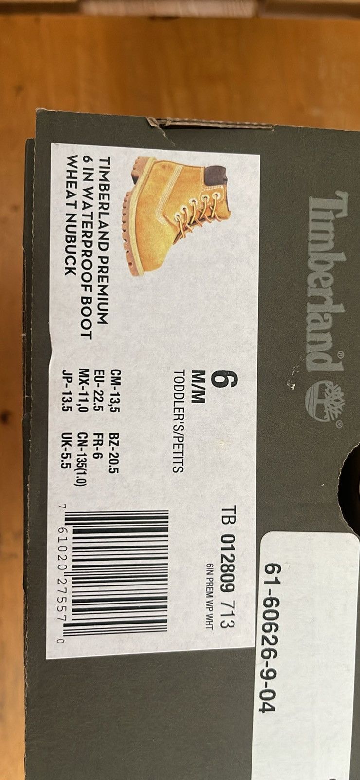 Timberland Wheat Colored Timberland Boots 6C Toddler Size US 6 / EU 39 - 3 Thumbnail