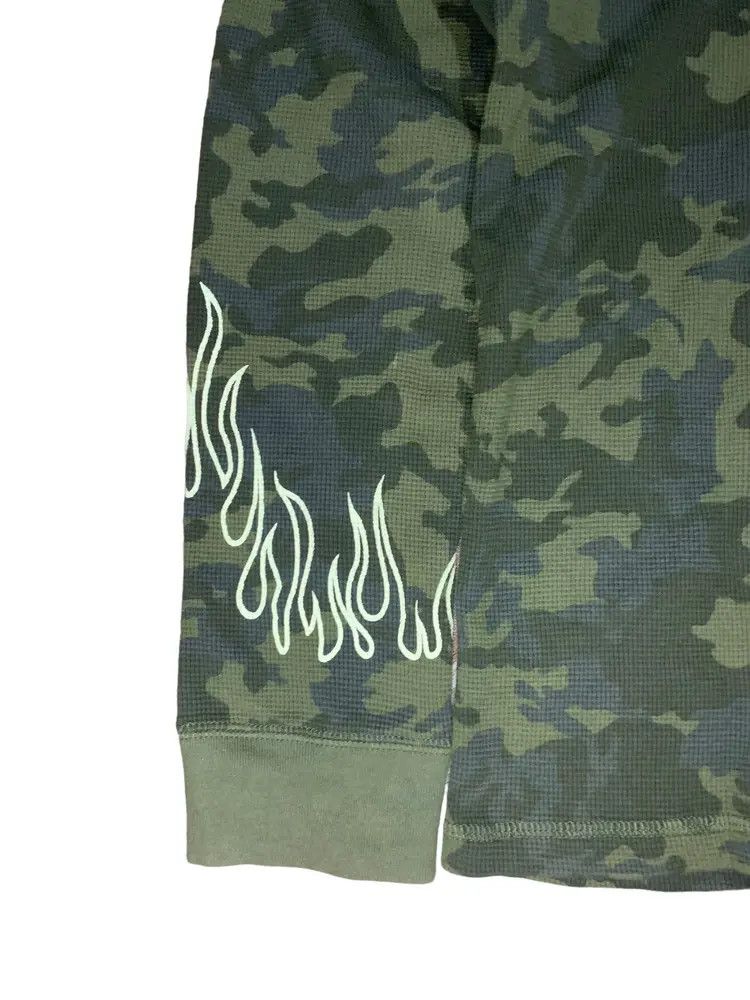 Vanson Leathers Vason leathers camo wrench flame skull vintage Size US XL / EU 56 / 4 - 6 Thumbnail