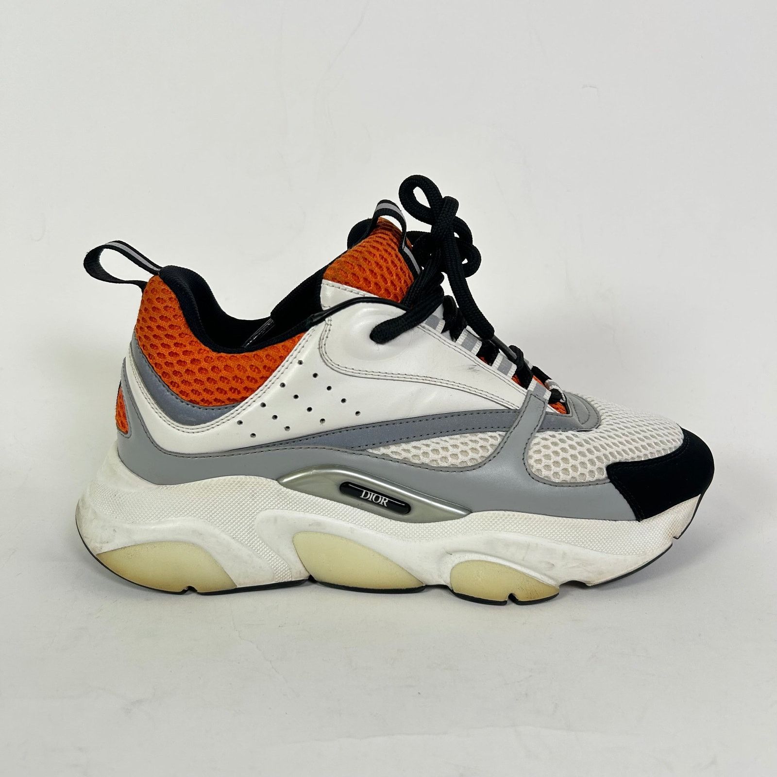 Dior Dior B22 Orange/White Sneaker Size 40 Size US 7.5 / EU 40-41 - 1 Thumbnail