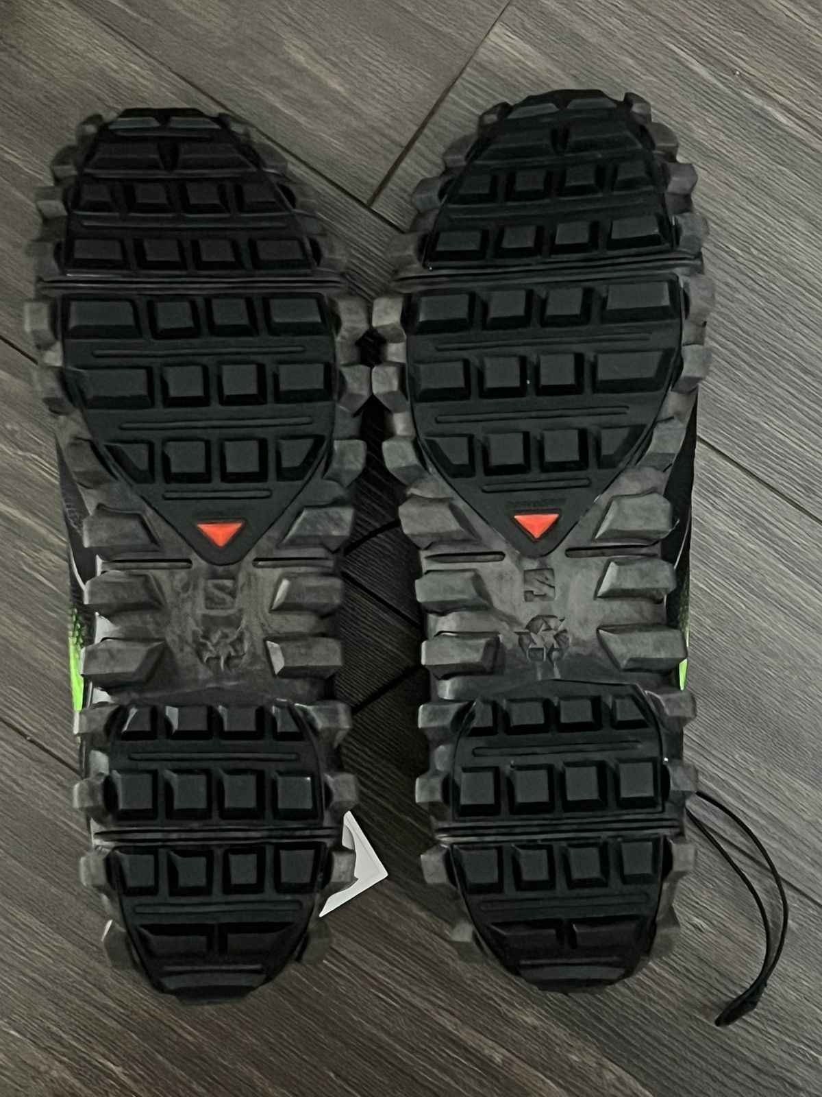 Salomon Salomon x Aries Snowclog BlackGreen Gecko 10.5M Size US 10.5 / EU 43-44 - 9 Thumbnail