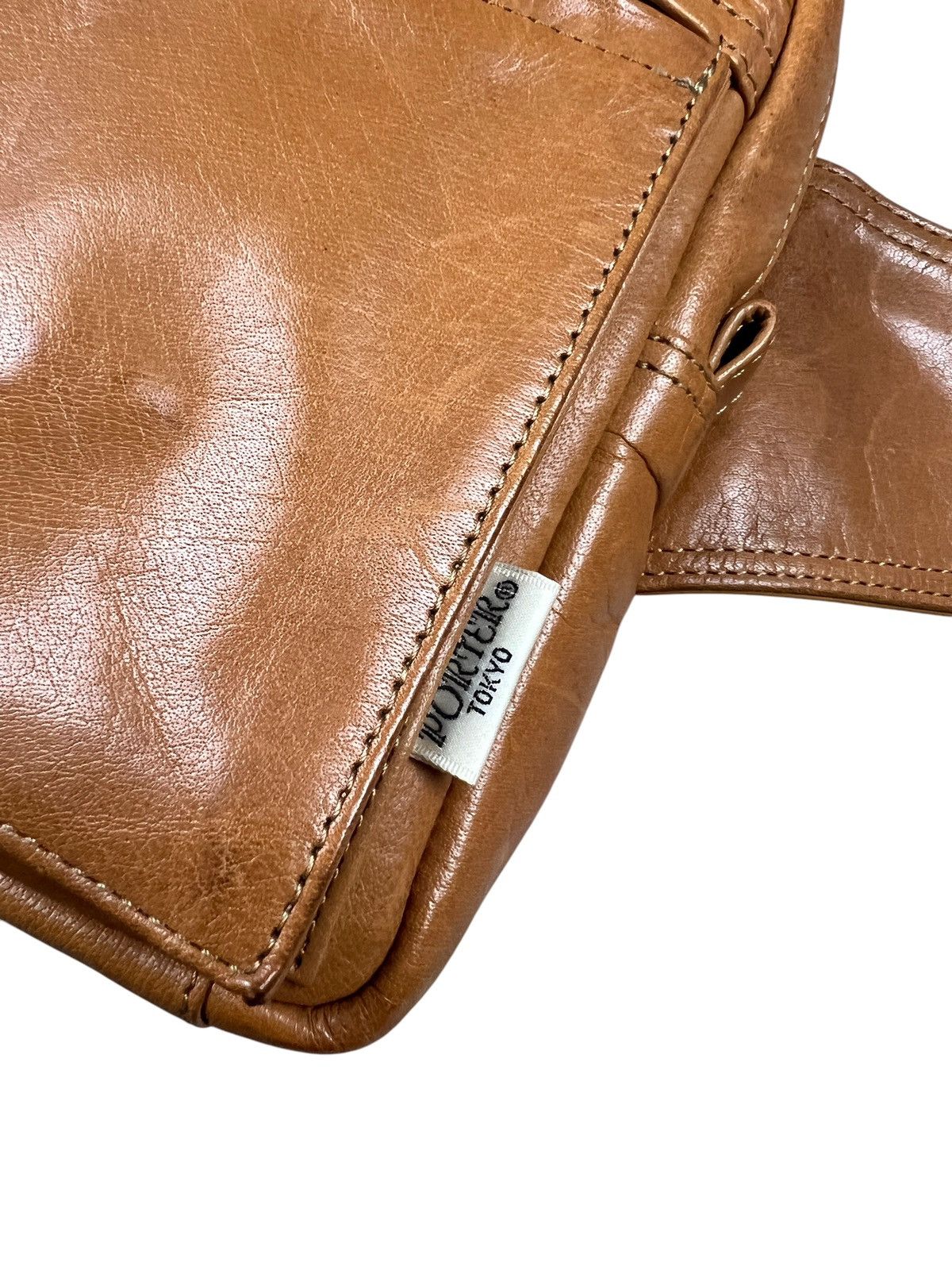Porter Vintage Porter Leather Metal Buckle Waist Bag Size ONE SIZE - 9 Thumbnail