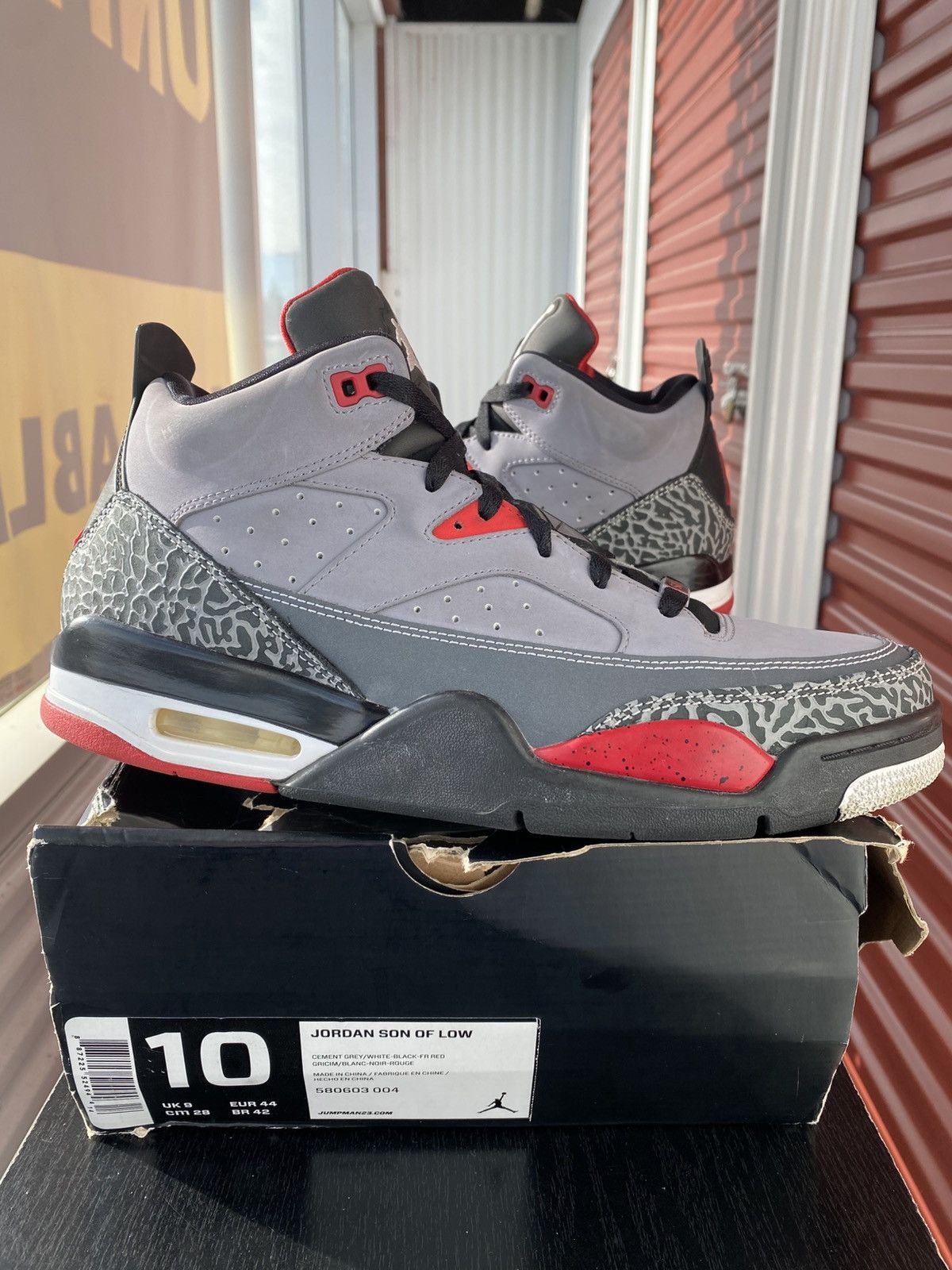 Jordan son of mars cement grey online