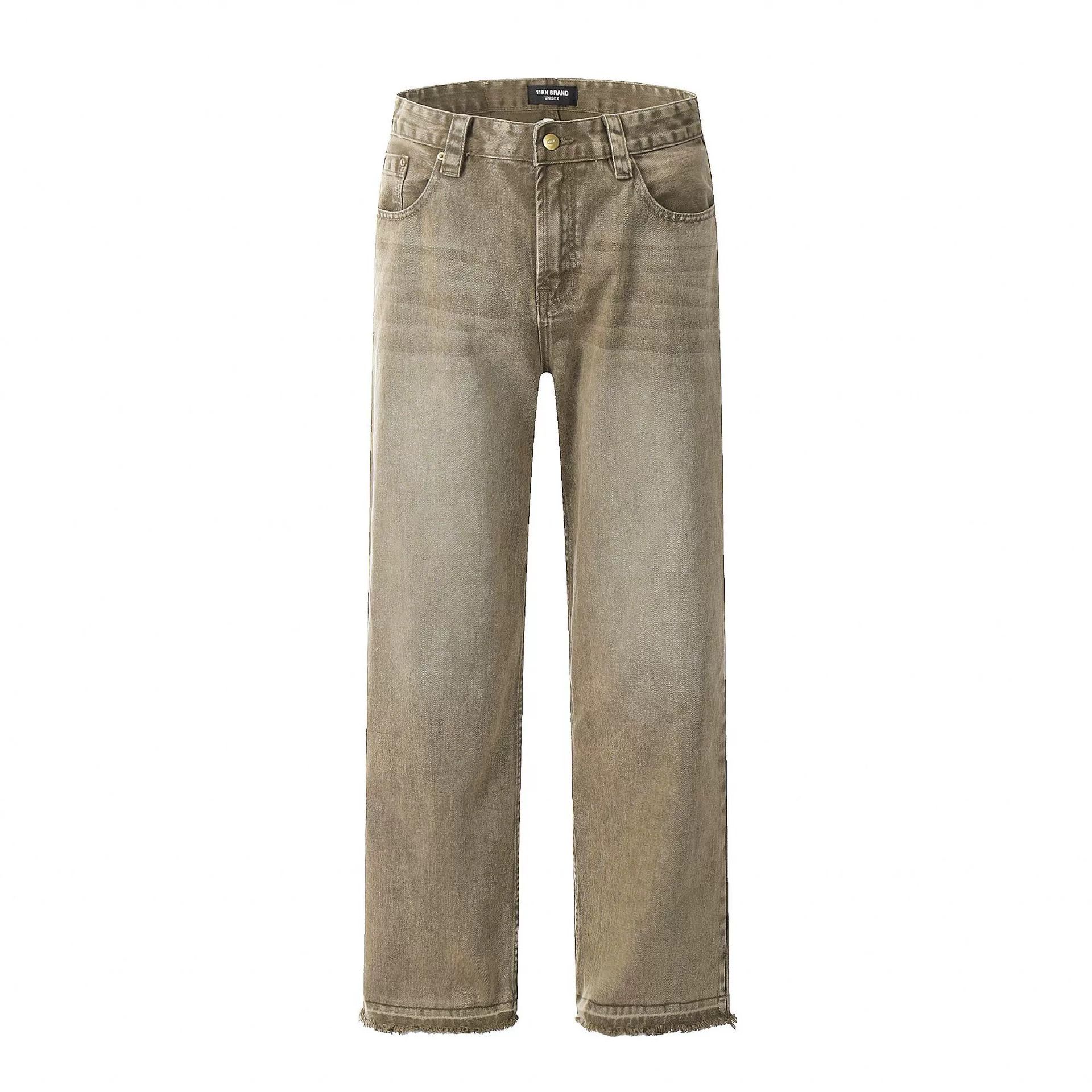 Japanese Brand × Jean American retro washed loose casual high street jeans Size US 32 / EU 48 - 1 Thumbnail