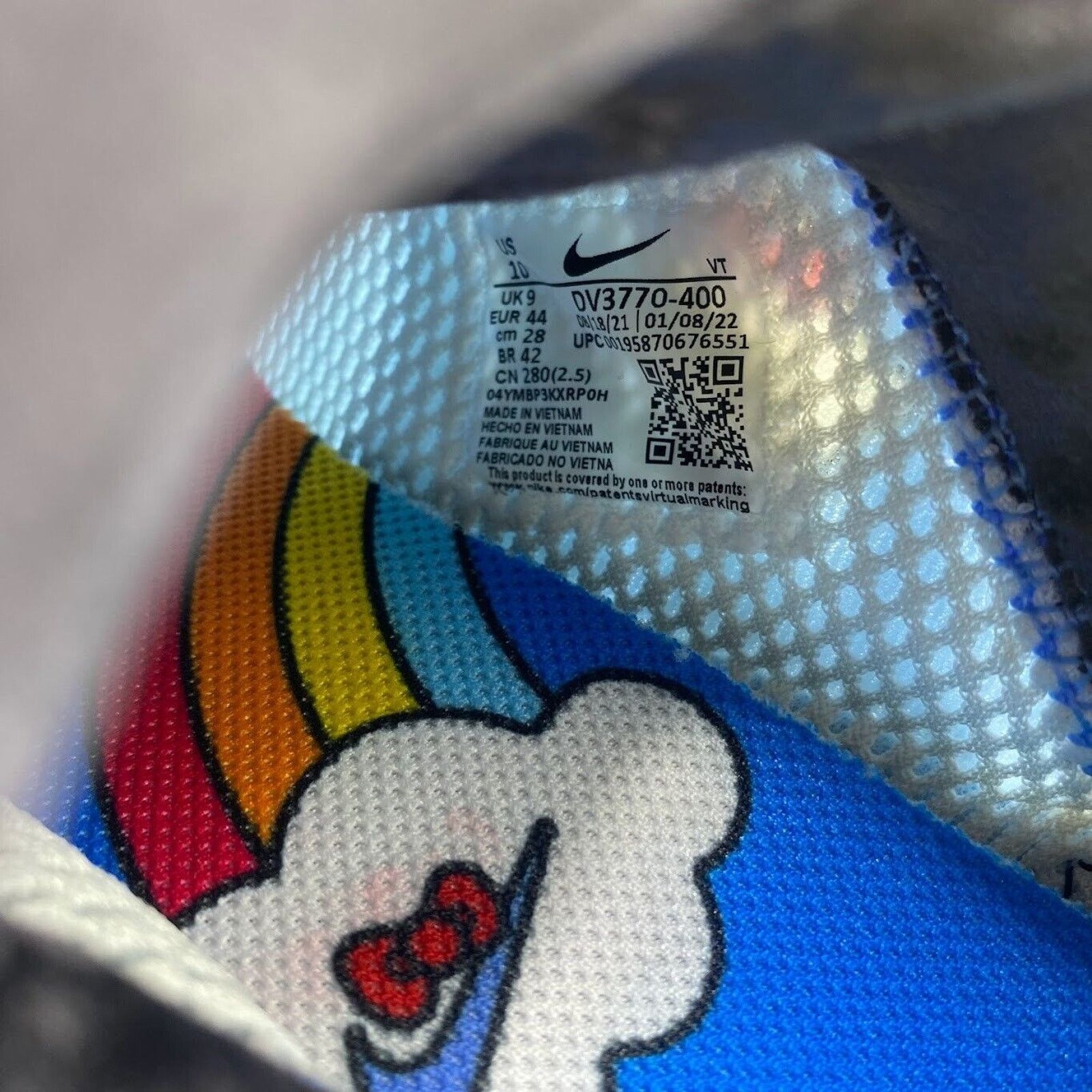 Nike NEW Nike Air Presto QS Hello Kitty Blue White DV3770 400 Size US 10 / EU 43 - 8 Thumbnail