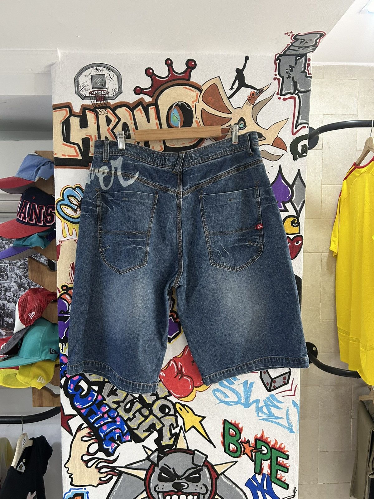 Quiksilver × Vintage 90s Quick silver Adventurer Jorts Size US 36 / EU 52 - 2 Thumbnail