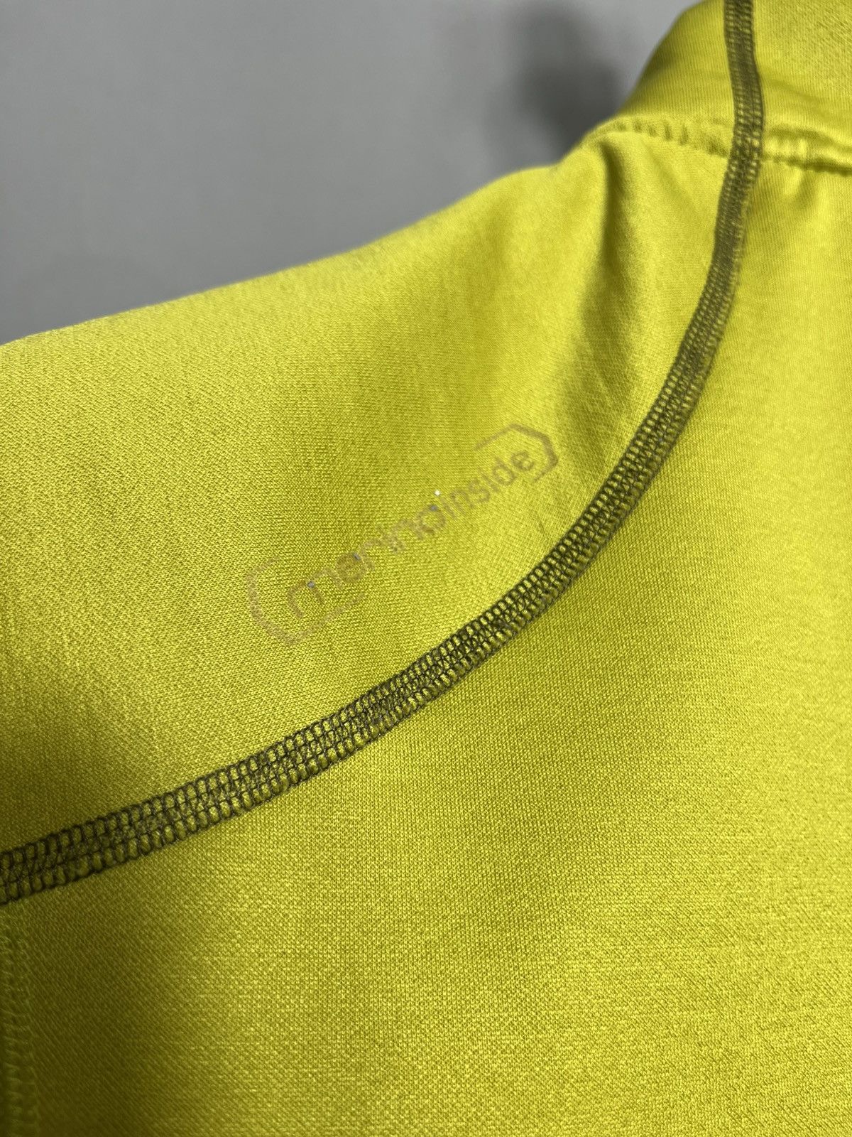 ORTOVOX × Sports Specialties Ortovox Men’s Merino Inside Fleece Grid Yellow Vest Jacket Size US S / EU 44-46 / 1 - 5 Thumbnail