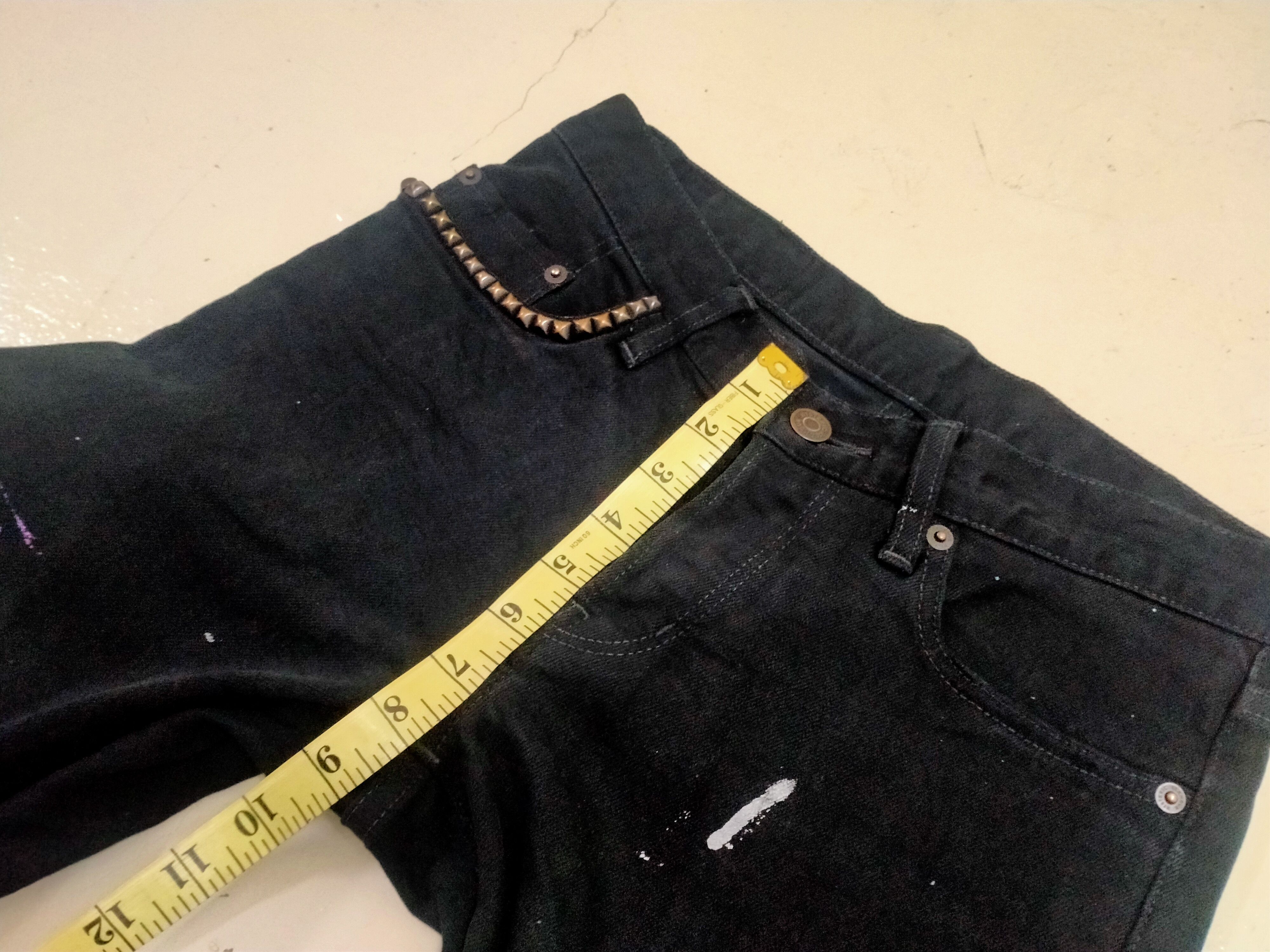 Beauty Beast Distressed Hysteric Glamour Low Rise Skinny Jeans Size US 29 - 22 Thumbnail