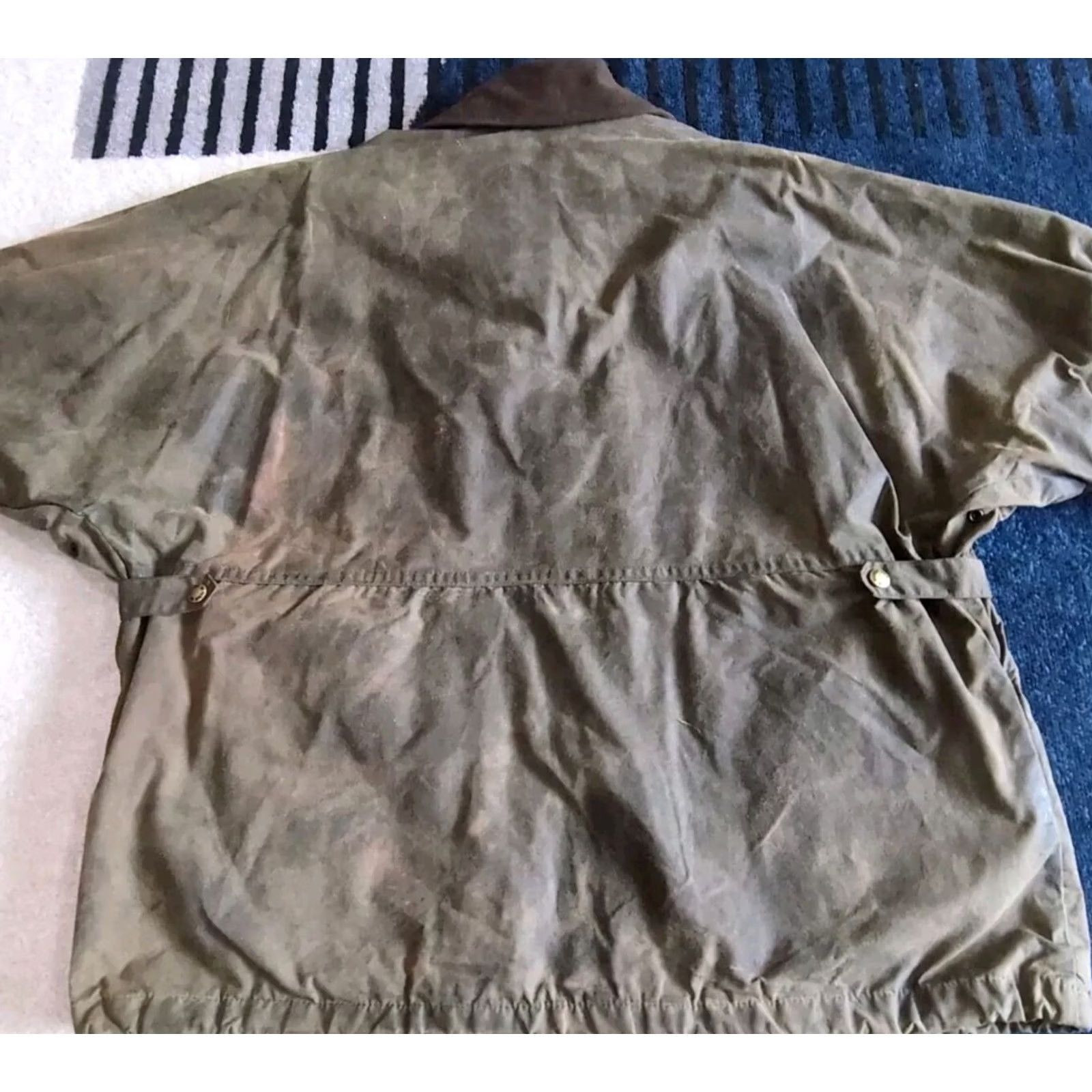 Filson VINTAGE Filson Waxed Tin Cloth Field Jacket Style 1440N Full Zip Made In USA XL Size US XL / EU 56 / 4 - 6 Thumbnail