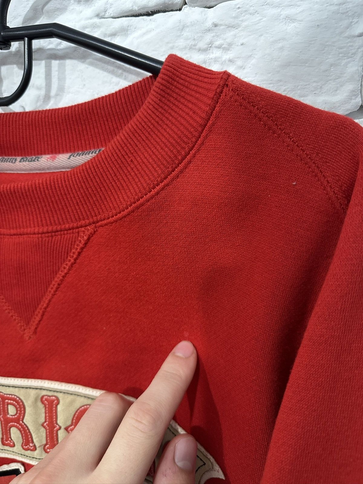 Other Vintage Johnny Blaze Warriors Sweatshirt XL Red Rare 90s Size US XL / EU 56 / 4 - 10 Thumbnail
