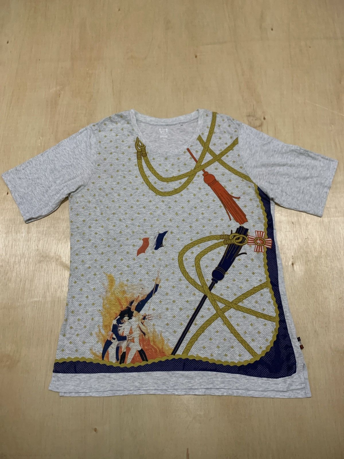 Cartoon Network × Japanese Brand × Uniqlo Uniqlo Ikeda Riyoko tshirt Size US XL / EU 56 / 4 - 1 Thumbnail