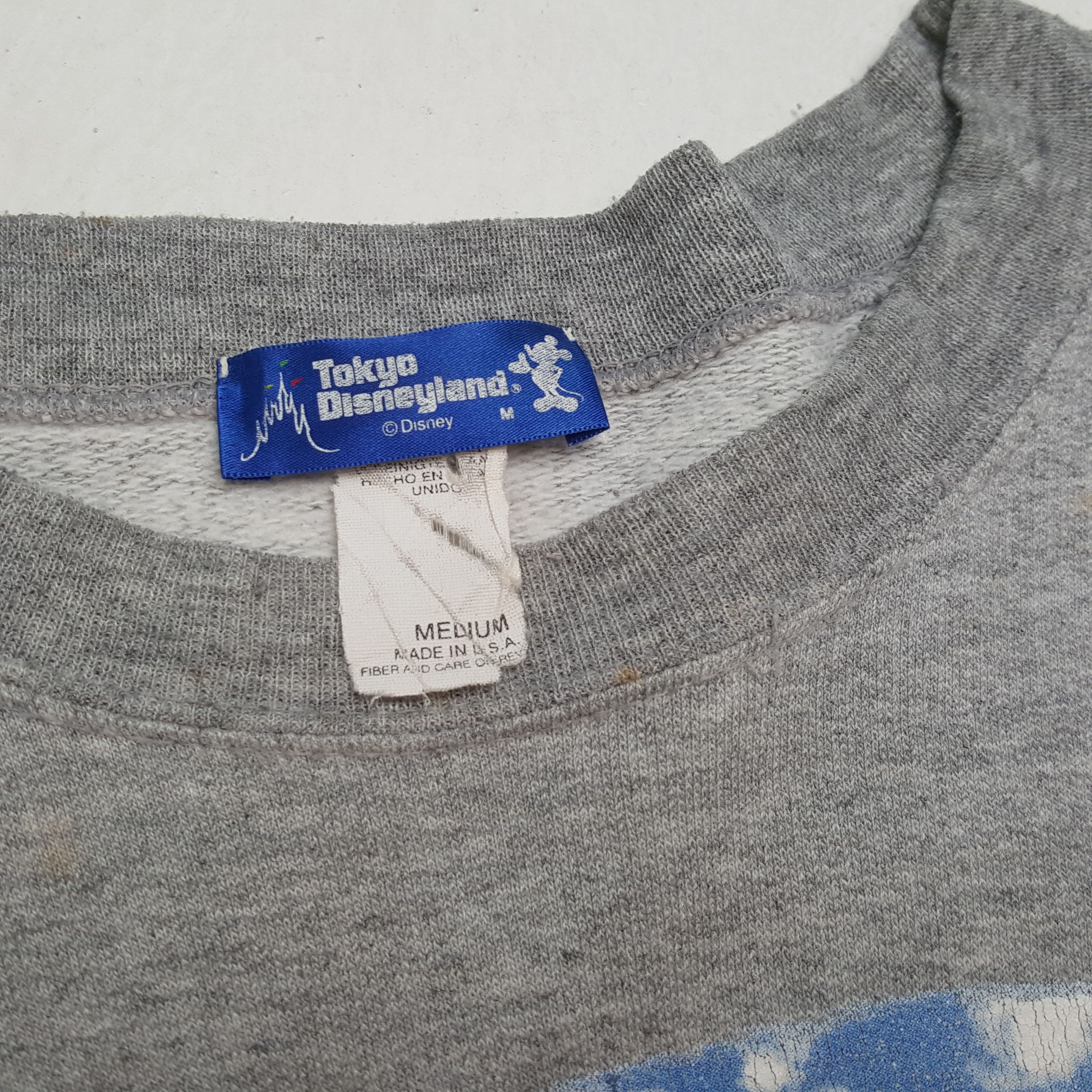 Disney × Mickey Mouse × Vintage Vintage MICKEY MOUSE DISNEYLAND Disney's Promo Sweatshirts Size US M / EU 48-50 / 2 - 8 Thumbnail