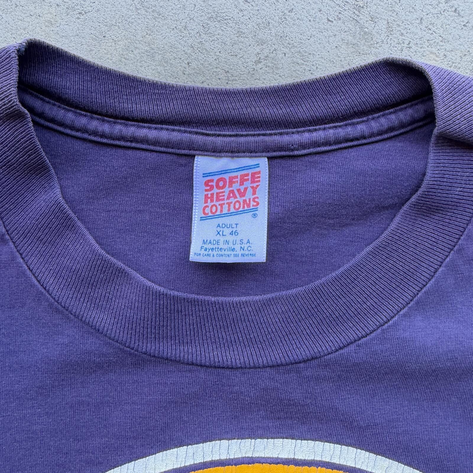 Soffe Vintage 90s Notre Dame Fighting Irish Single Stitch Tee XL Size US XL / EU 56 / 4 - 5 Thumbnail