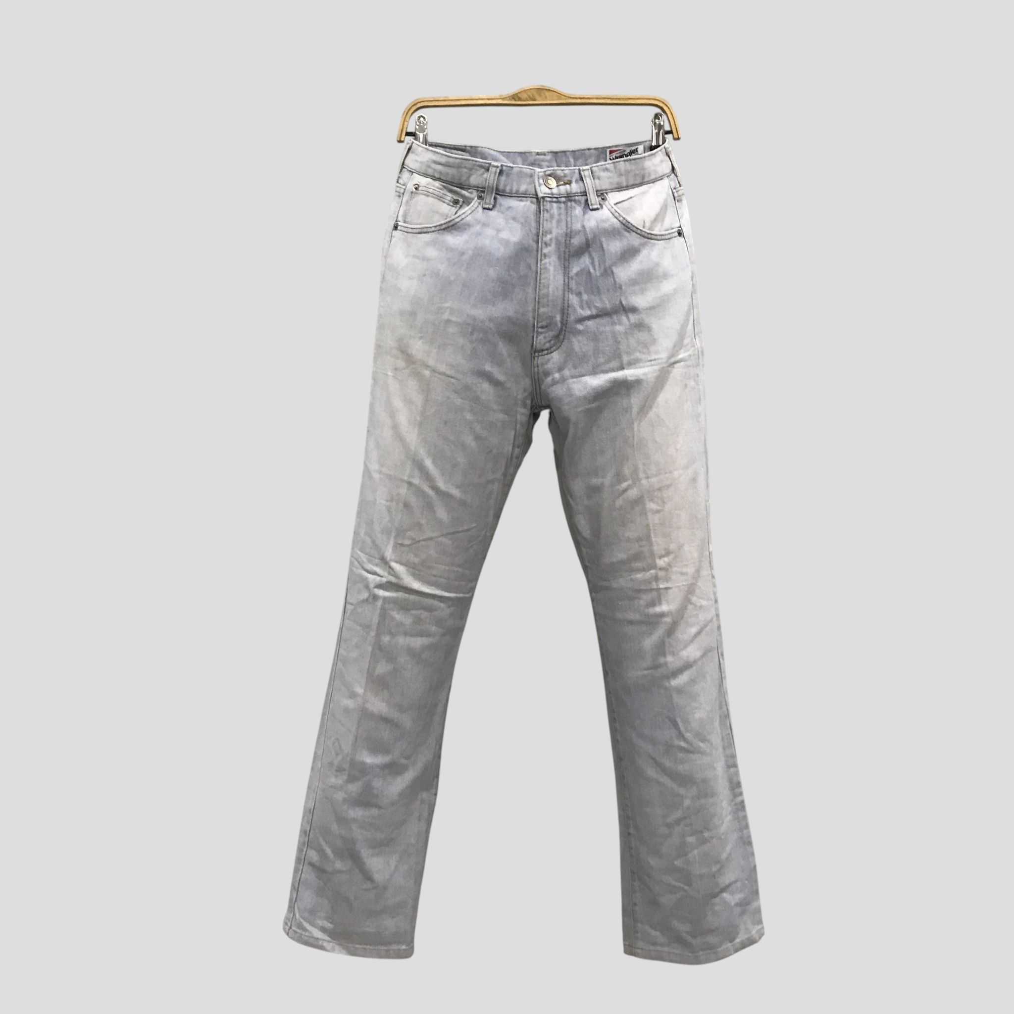 Wrangler Vintage Wrangler Light Wash 90s High-Rise Straight Leg Size US 32 / EU 48 - 1 Thumbnail