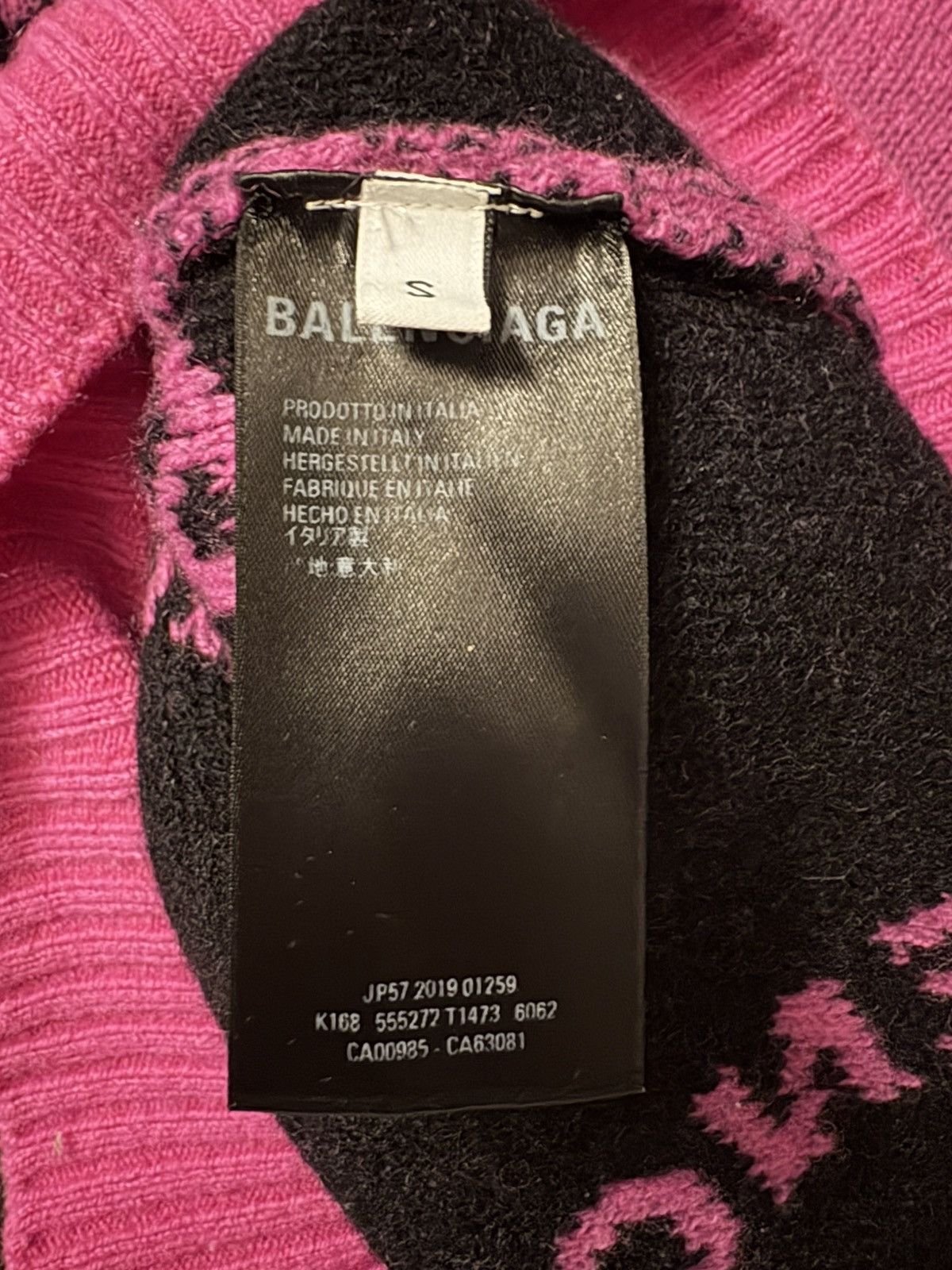Balenciaga Balenciaga wool crewneck Size S / US 4 / IT 40 - 4 Thumbnail