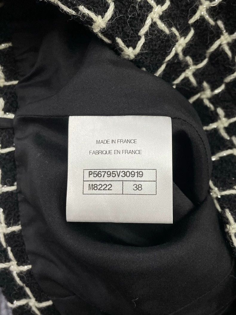 Chanel Chanel Metropolitan series black and white tweed skirt Size 25" / US 0 / IT 36 - 6 Thumbnail
