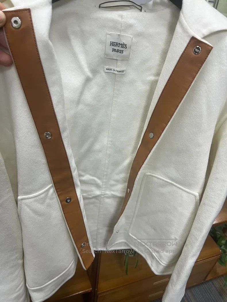 Hermes Hermes Women's knitted short coat cashmere Size XS / US 0-2 / IT 36-38 - 5 Thumbnail