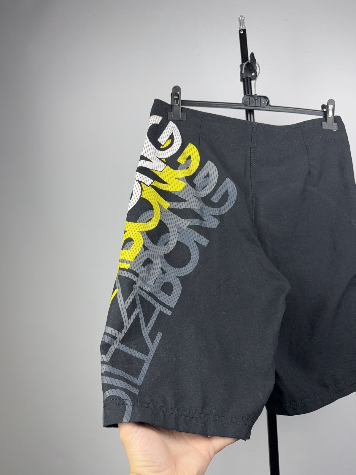 Billabong Retro Y2K 00s Billabong Black Logo Surf Board Shorts sz 32 Size US 32 / EU 48 - 10 Thumbnail