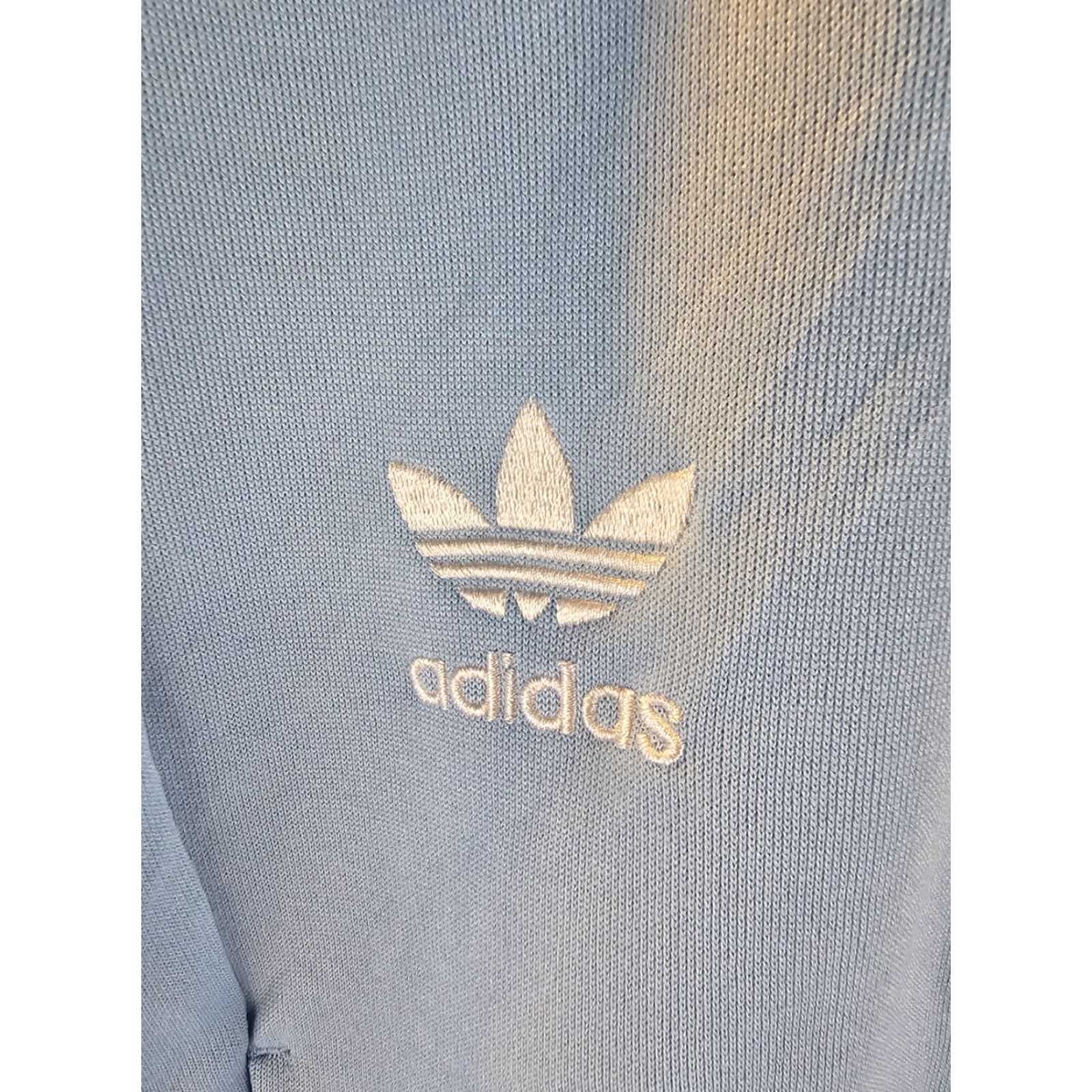 Adidas VINTAGE adidas TREFOIL FIFA ARGENTINA TRACK TOP JACKET Womens Medium SKY BLUE Track Jacket 15 INCH 19 INCH 24 INCH 25 INCH Size M / US 6-8 / IT 42-44 - 4 Thumbnail