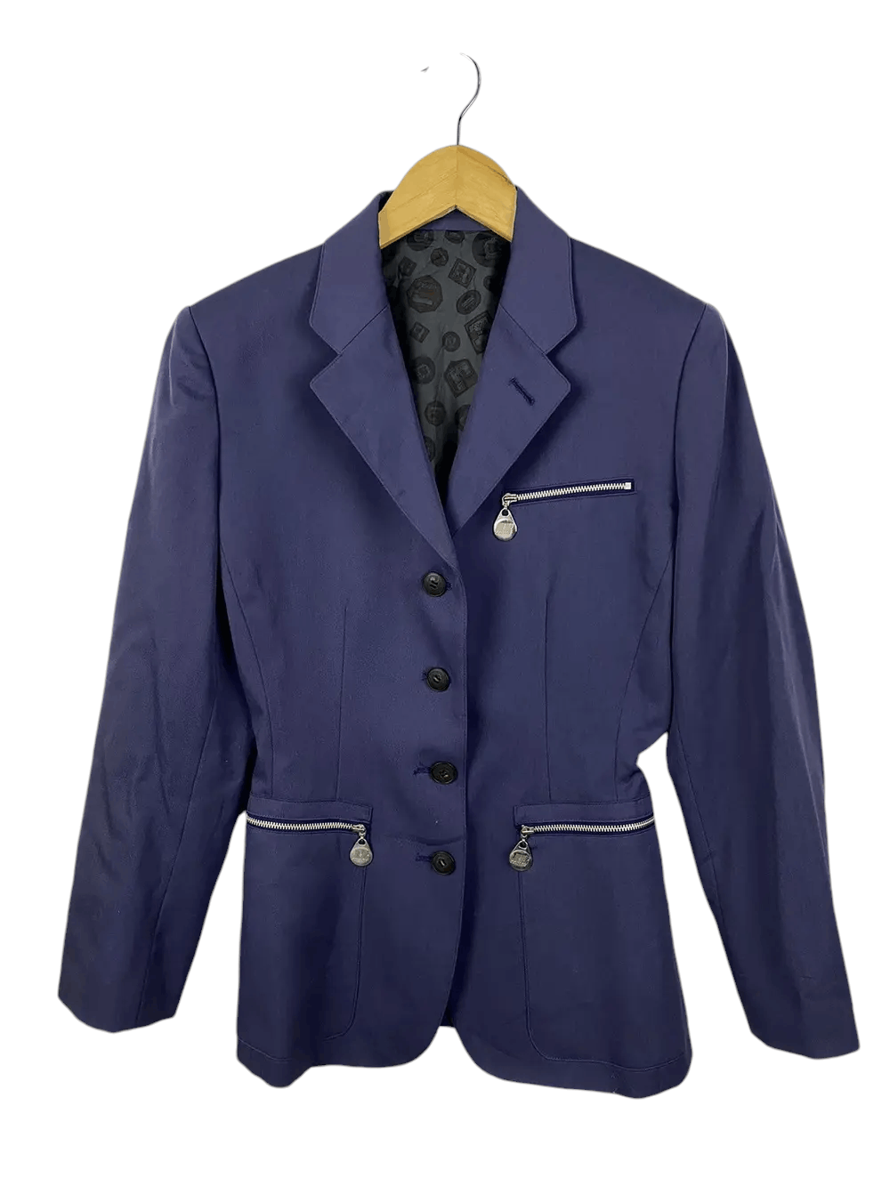 Jean Paul Gaultier Vintage Junior Gaultier Blazer Jacket Purple Size M / US 6-8 / IT 42-44 - 1 Thumbnail